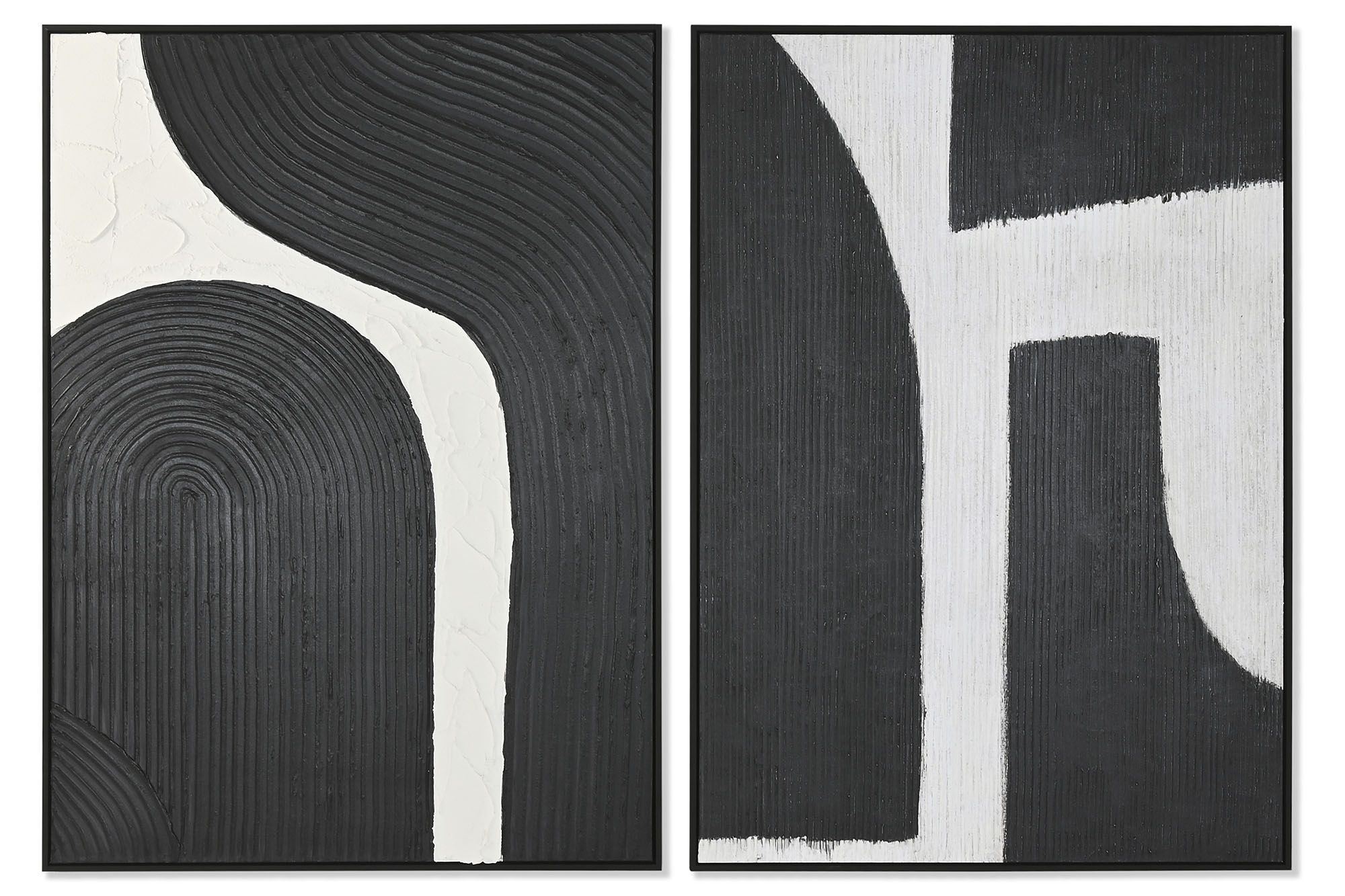 CUADRO MADERA LIENZO 103X4,3X143 ABSTRACTO 2 SURT.