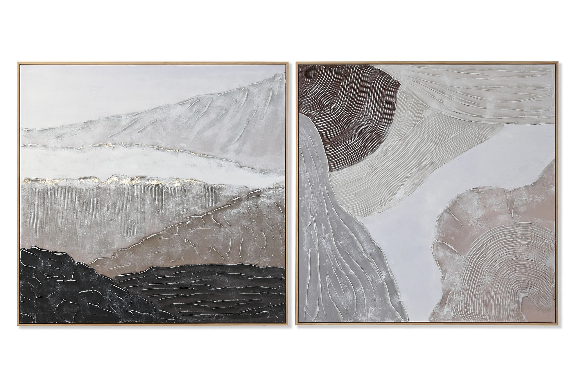 CUADRO MADERA 122,6X4,3X122,6 ABSTRACTO 2 SURT.