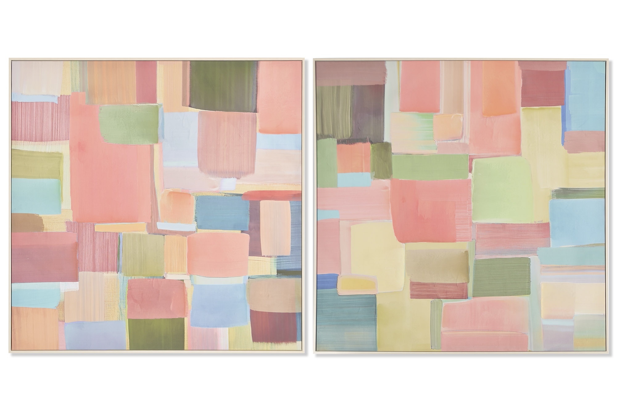 CUADRO LIENZO PS 102,5X3,5X102,5 ABSTRACTO 2 SURT.
