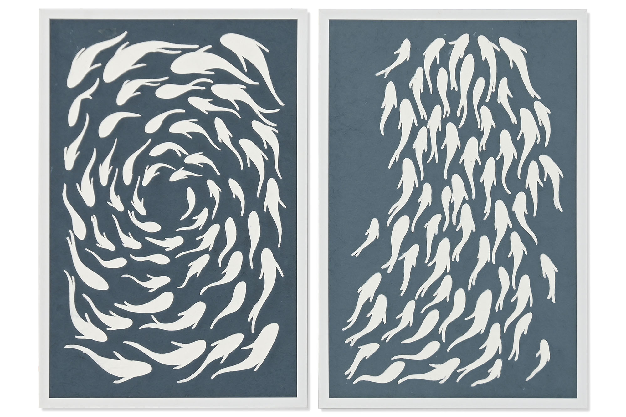 CUADRO PAPEL MACHE PS 40X3X60 PECES 2 SURT.