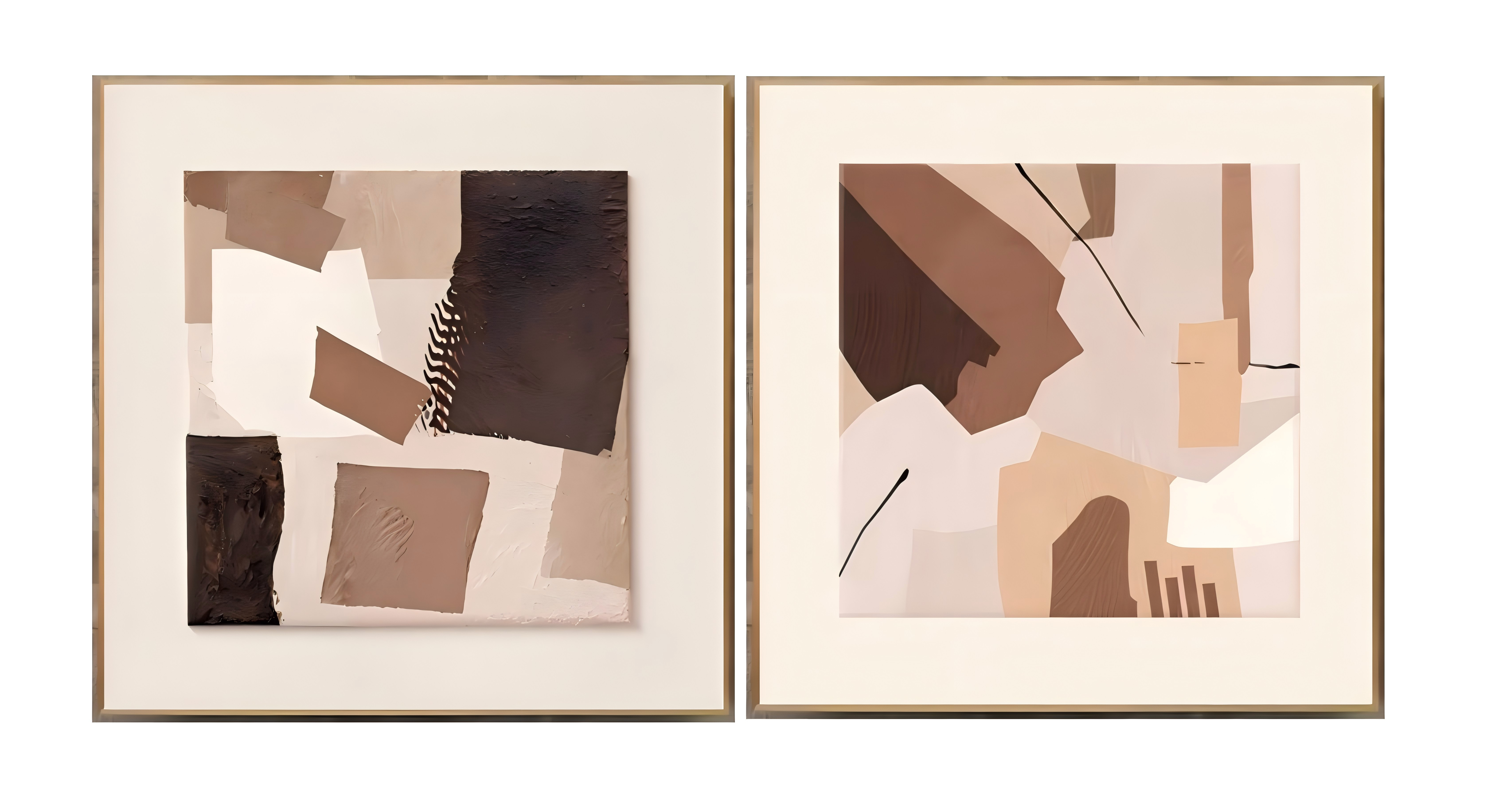 CUADRO ALUMINIO MDF 60X3,5X60 ABSTRACTO 2 SURT.