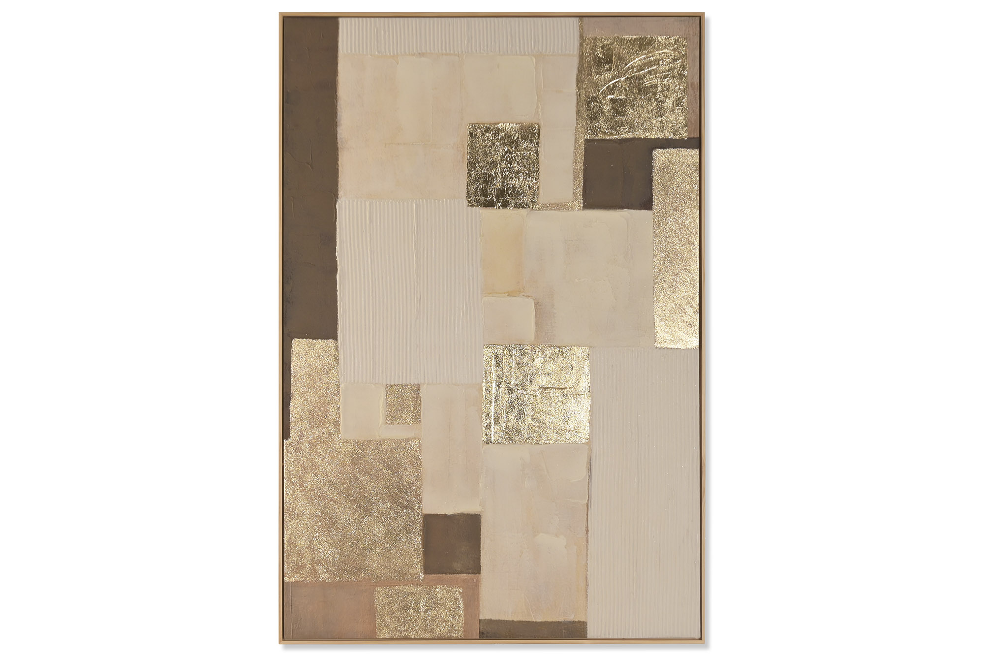 CUADRO LIENZO PINO 123X4X183 MODERNO PINTADO MANO
