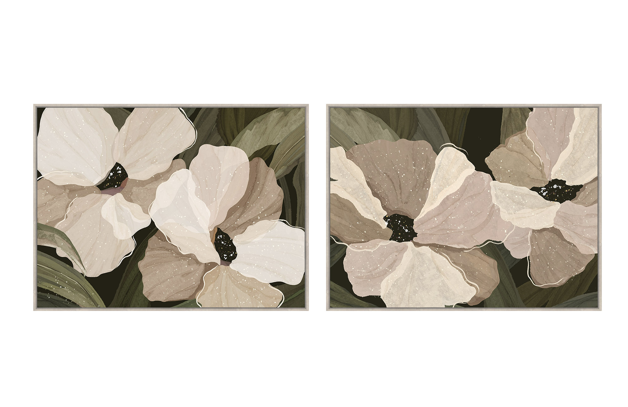 CUADRO LIENZO PS 120X4X90 FLORES RELIEVE 2 SURT.