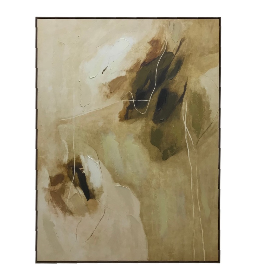 CUADRO LIENZO PS 120X4X160 ABSTRACTO PINTADO MANO
