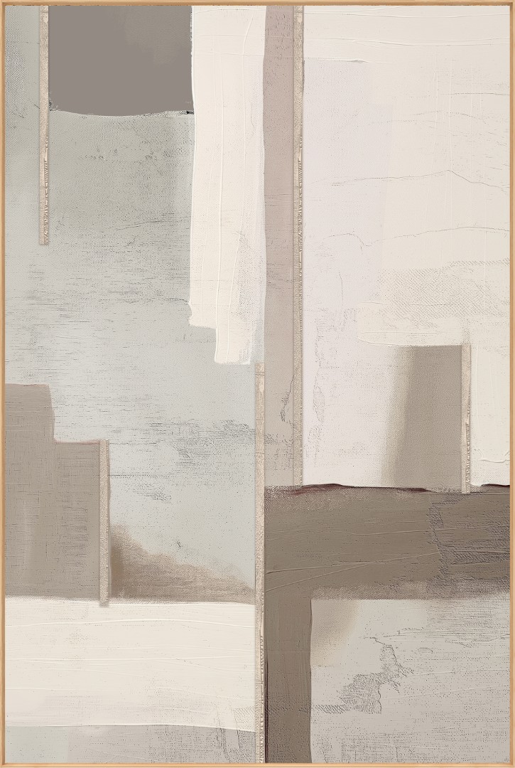 CUADRO LIENZO PINO 123X4X183 ABSTRACTO