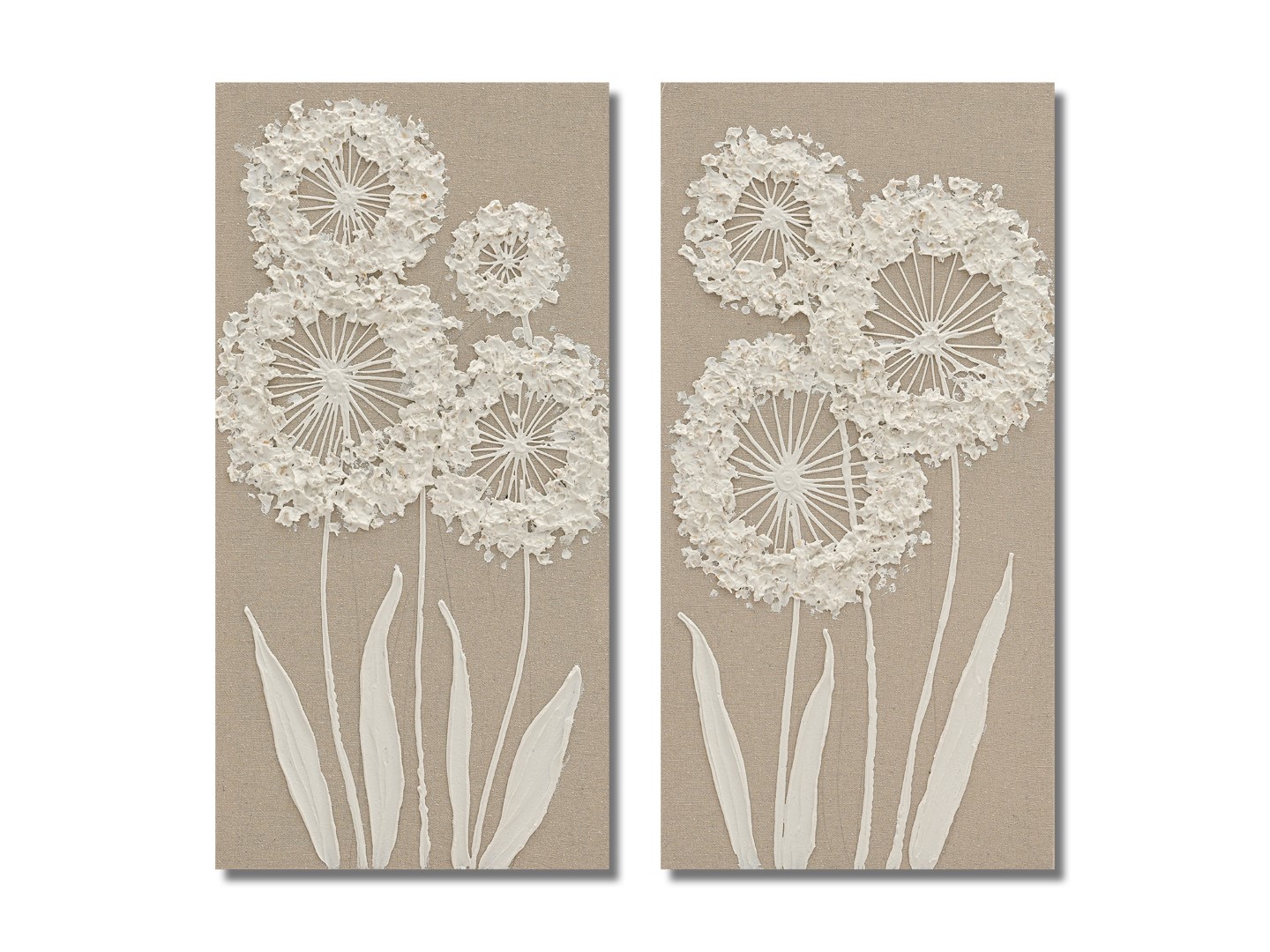 CUADRO LIENZO MDF 30X2,5X60 FLORES 2 SURT.