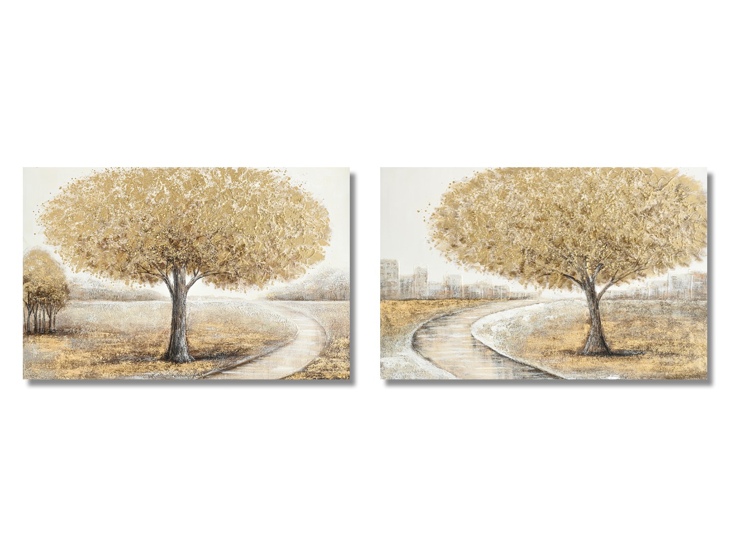 CUADRO LIENZO MDF 120X3X80 ARBOL 2 SURT.