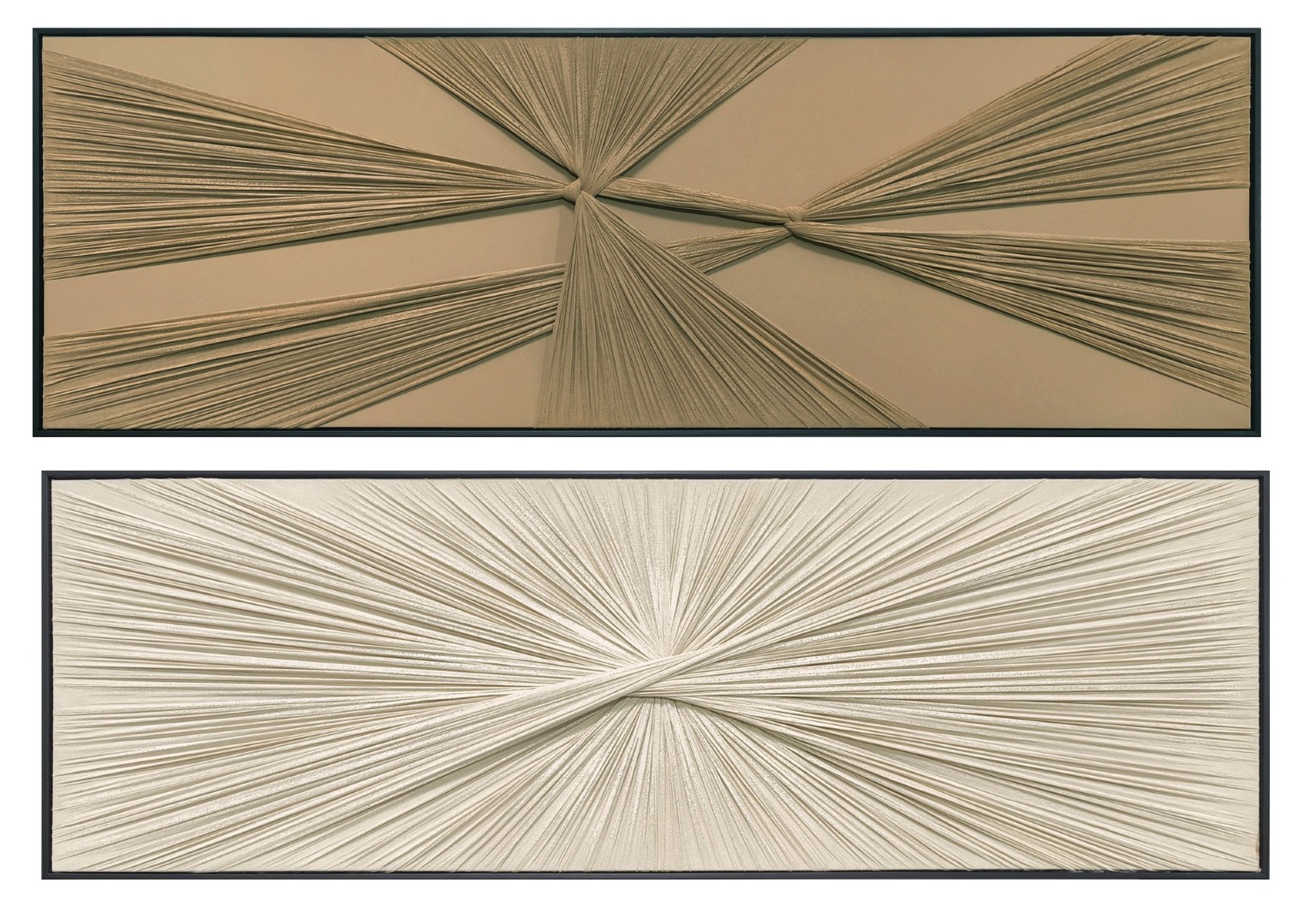 CUADRO LIENZO YESO 150X4,5X50 PINTADO MANO 2 SURT.
