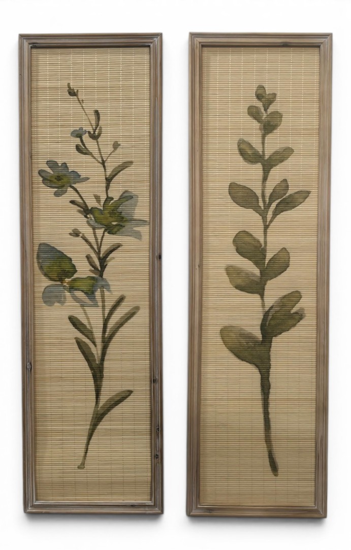 CUADRO BAMBU ABETO 35X3,2X120 BOTANICO 2 SURT.