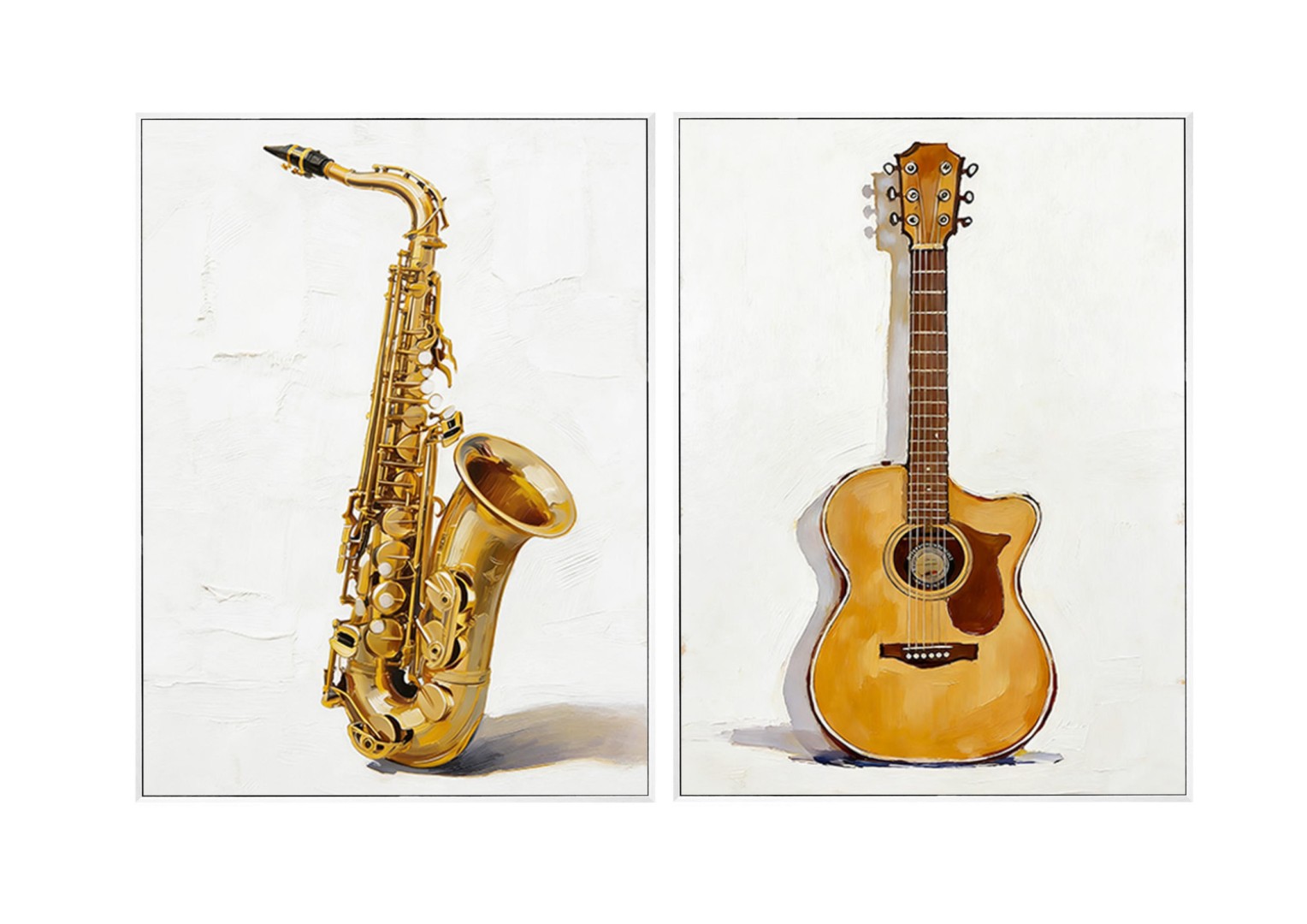 CUADRO LIENZO PINO 62,5X4,3X82,5 MUSICA 2 SURT.