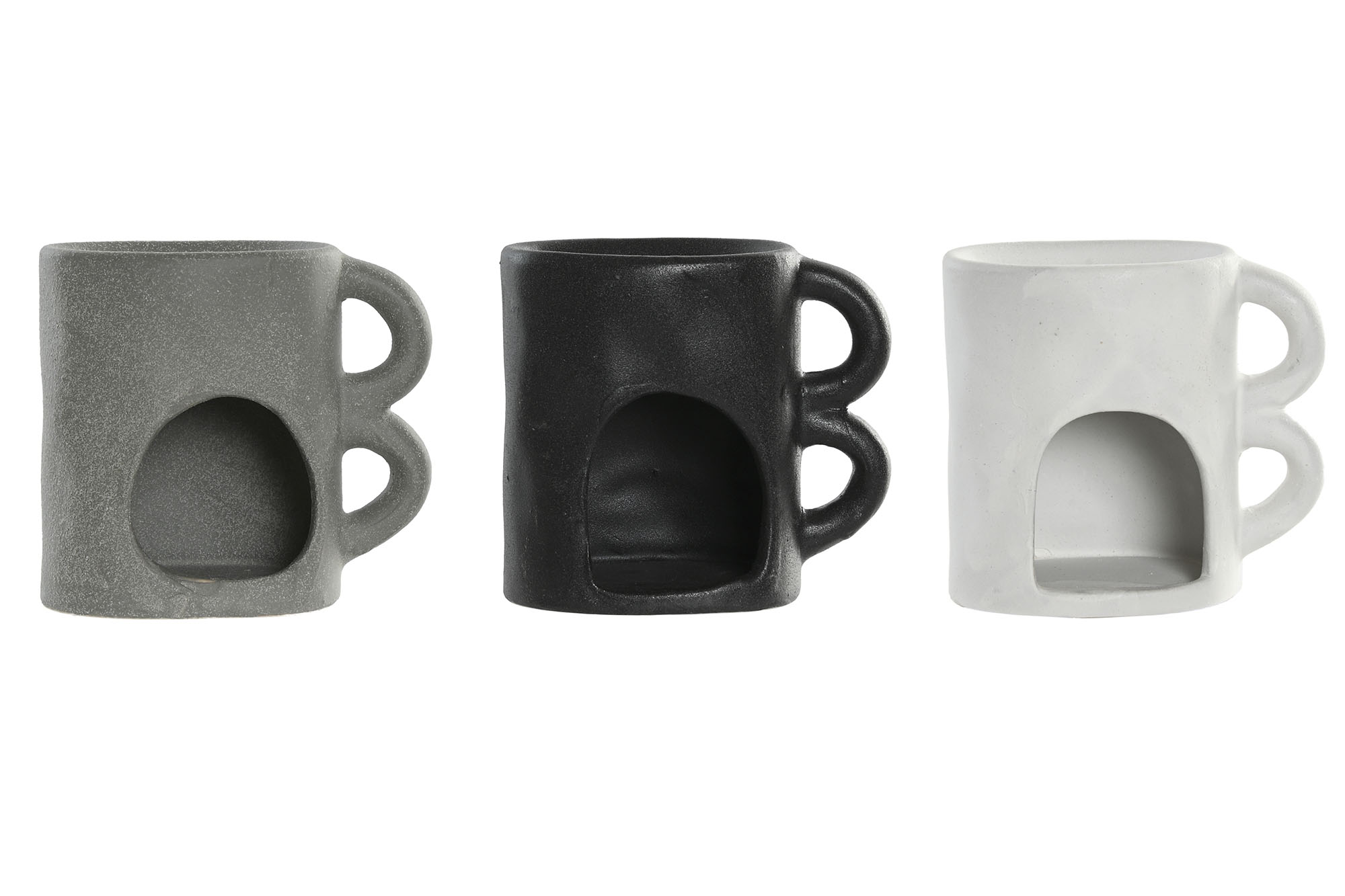 QUEMADOR CERAMICA 11X6X11 ORGANICO ASAS 3 SURT.