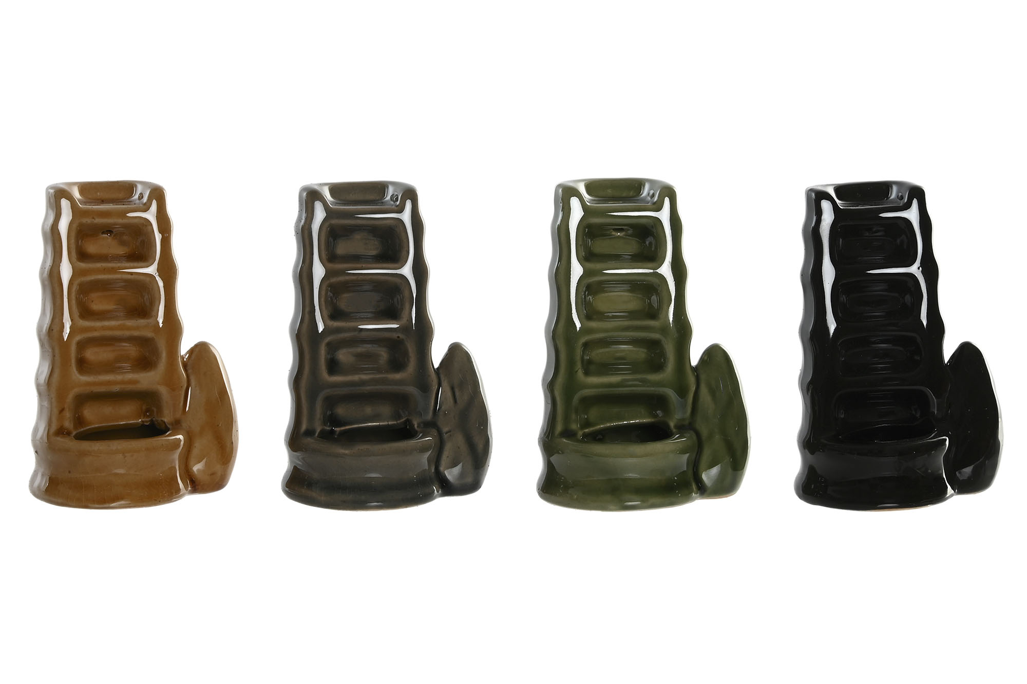 SOPORTE INCIENSO SET 5 CERAMICA 7X5X11 PARA CONO B