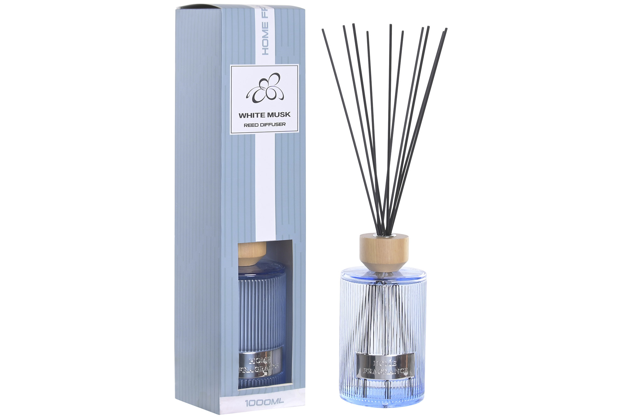 AMBIENTADOR MIKADO CRISTAL 11X11X47 1000 ML, 10% A