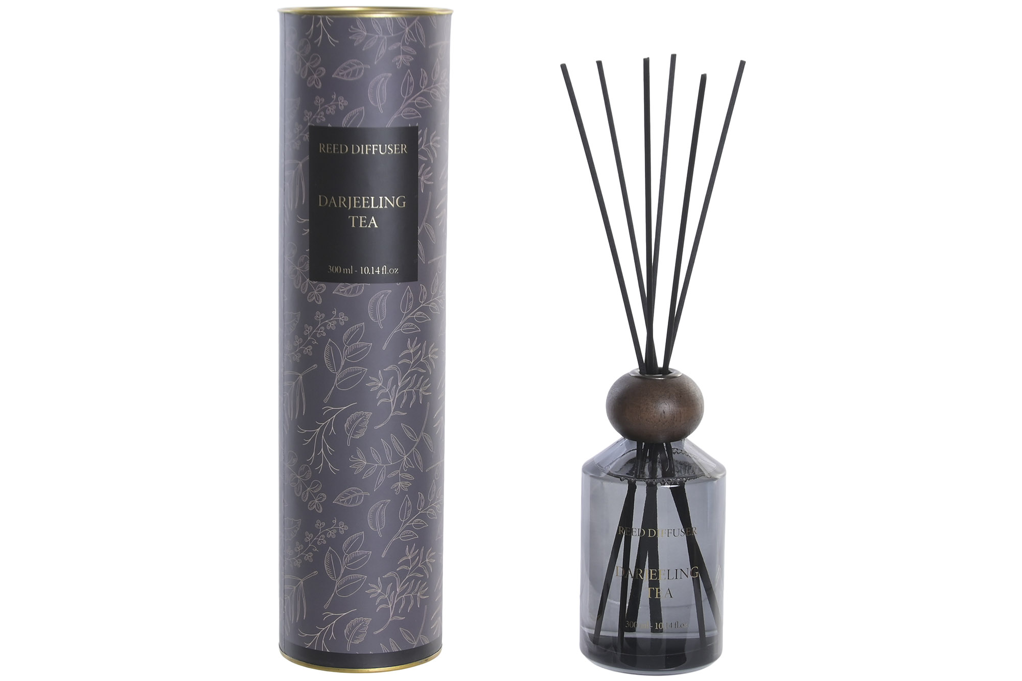 AMBIENTADOR MIKADO CRISTAL 9X9X33 300 ML, 10% AROM