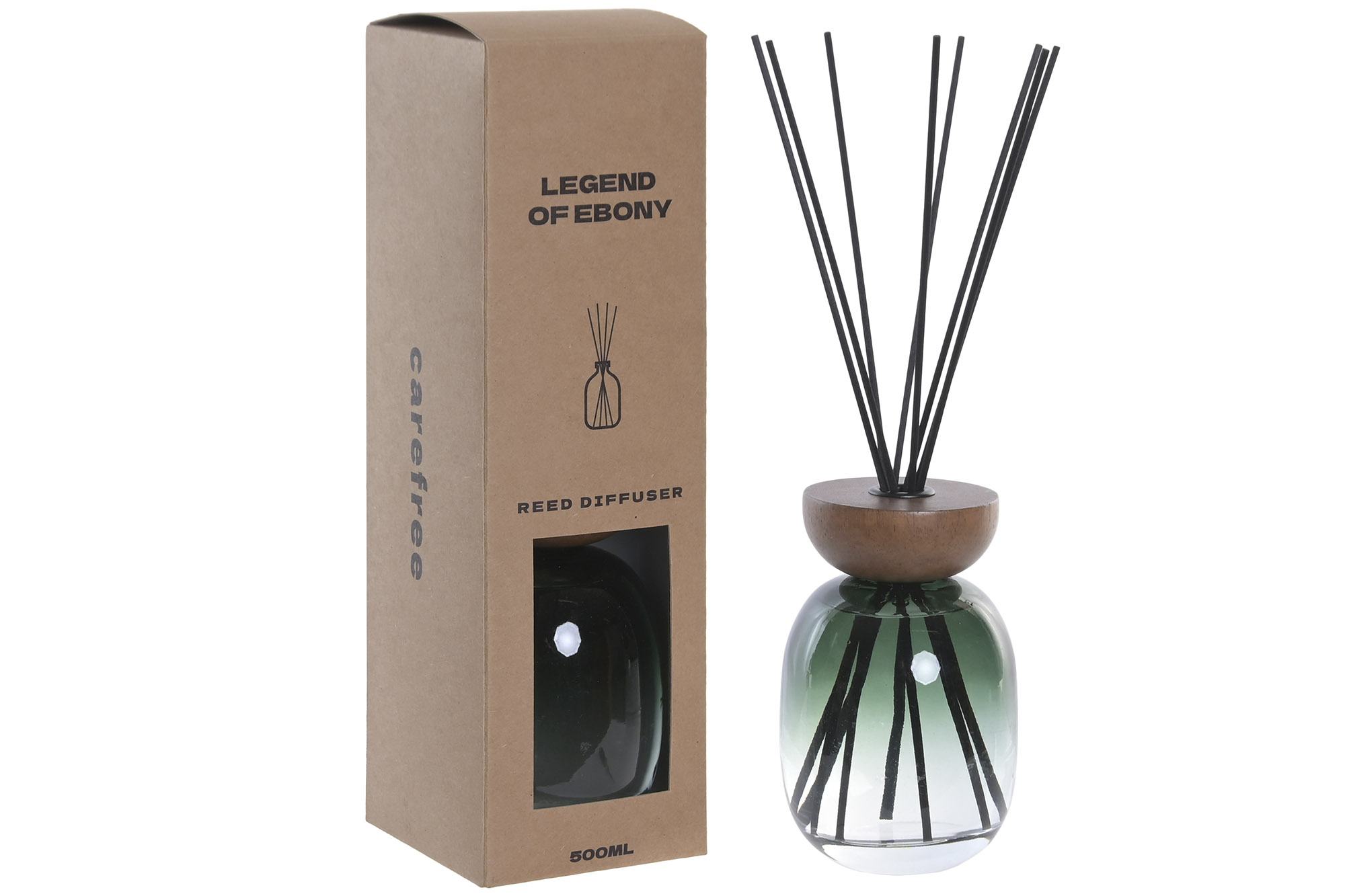 AMBIENTADOR MIKADO CRISTAL 10X10X35 500 ML, 10% AR