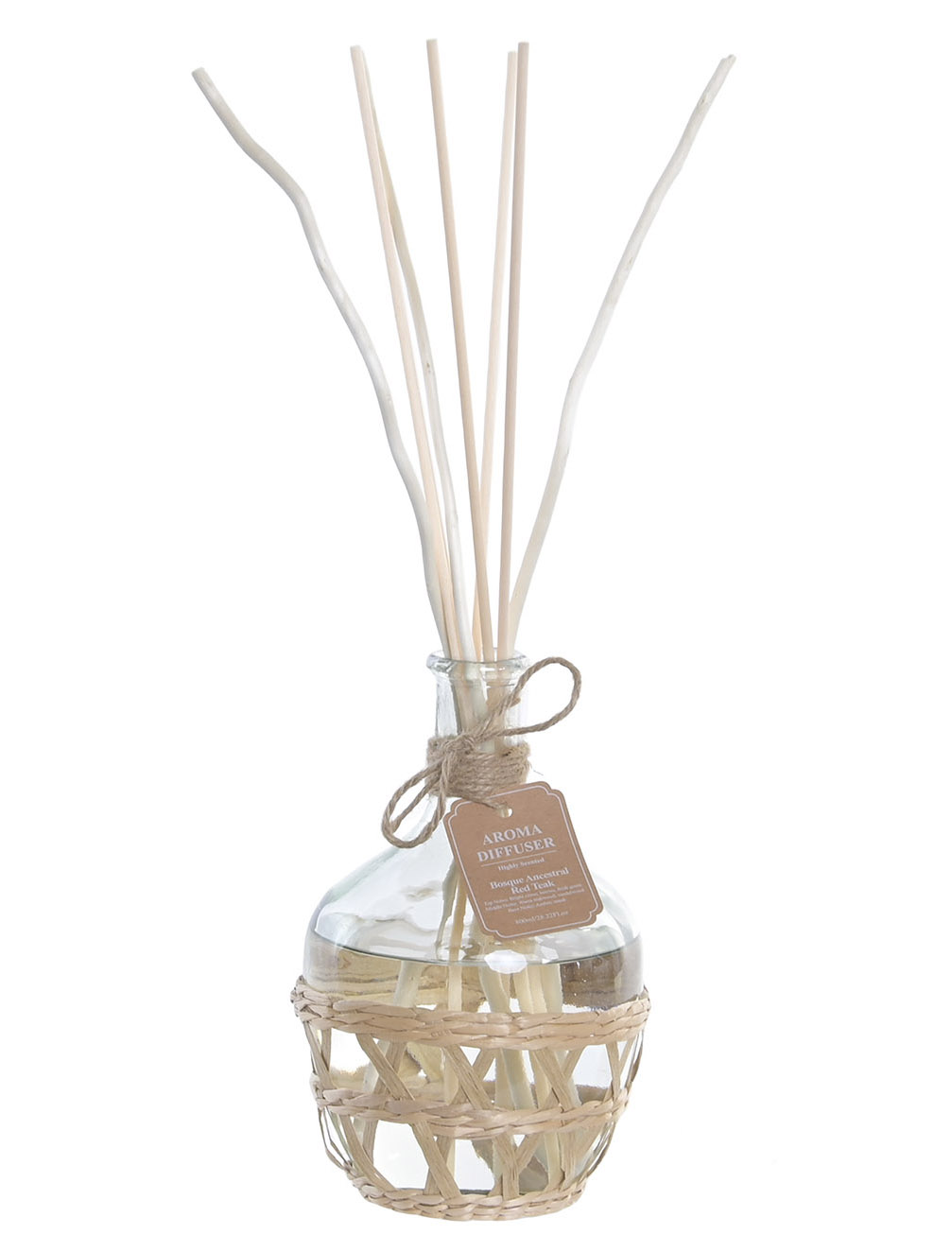 AMBIENTADOR MIKADO CRISTAL 13X13X21 800 ML, 15% AR