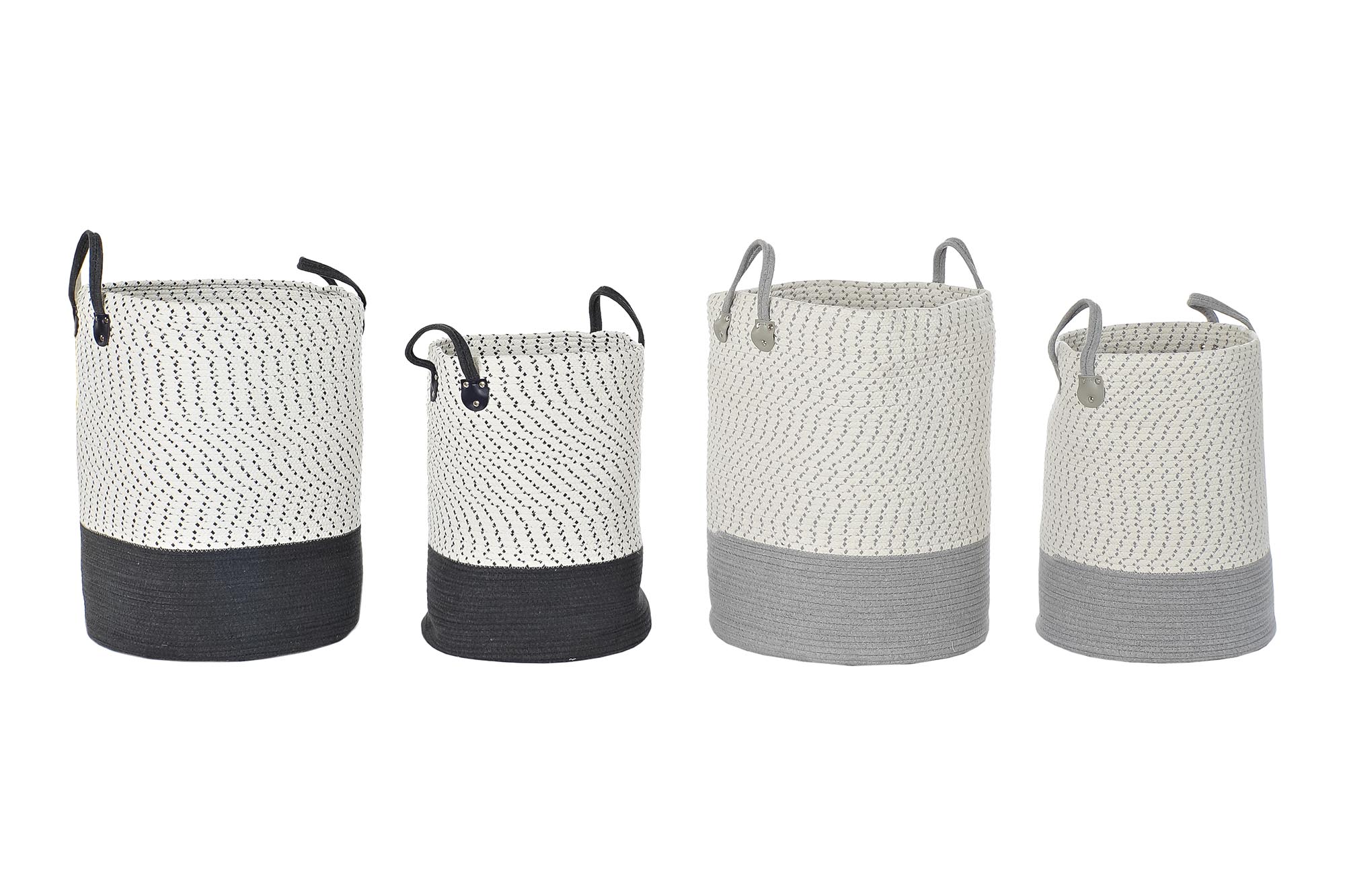 CESTA SET 2 ALGODON 40X40X52 2 SURT.