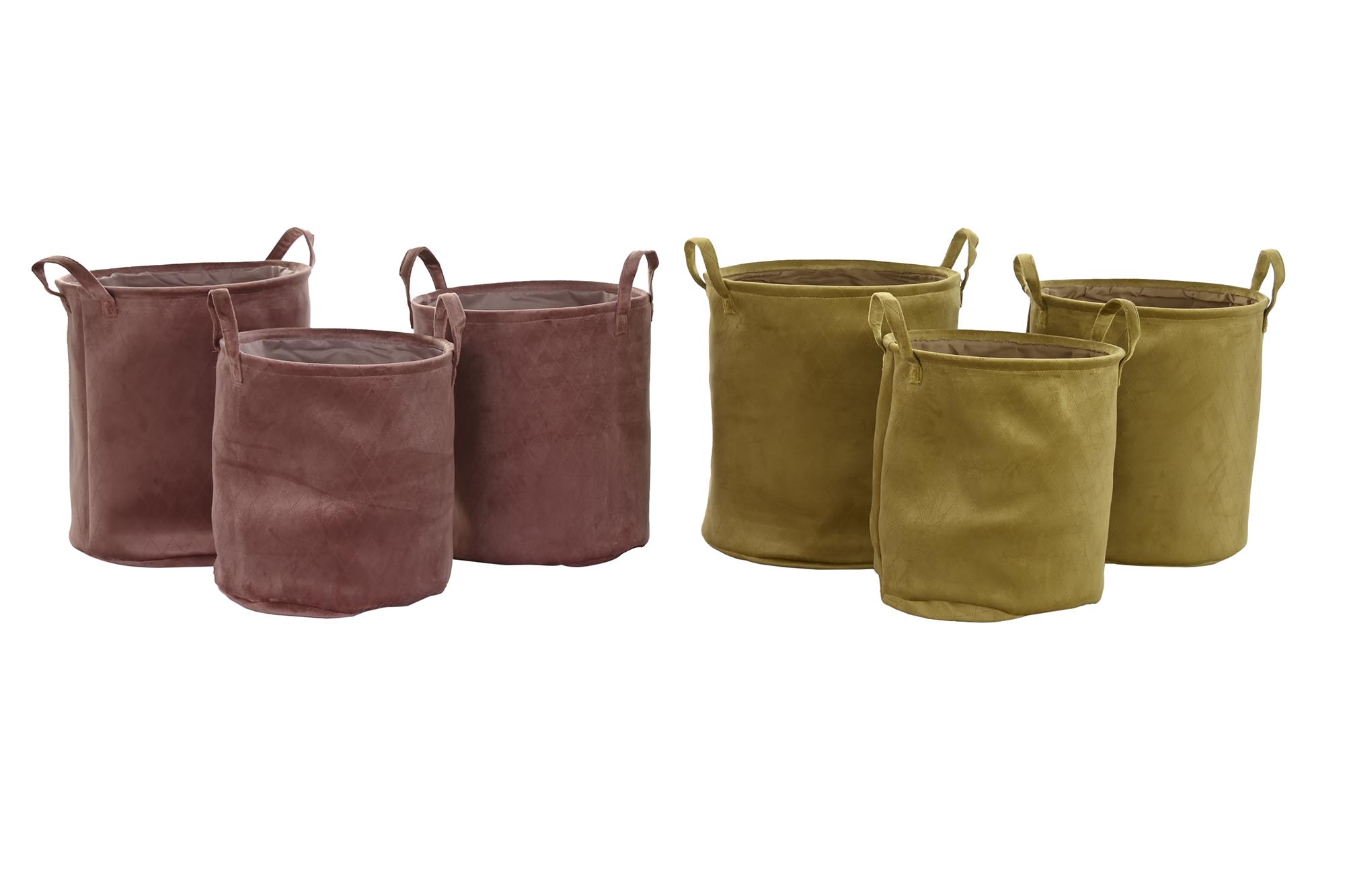 CESTA SET 3 POLIESTER 38X38X40 2 SURT.