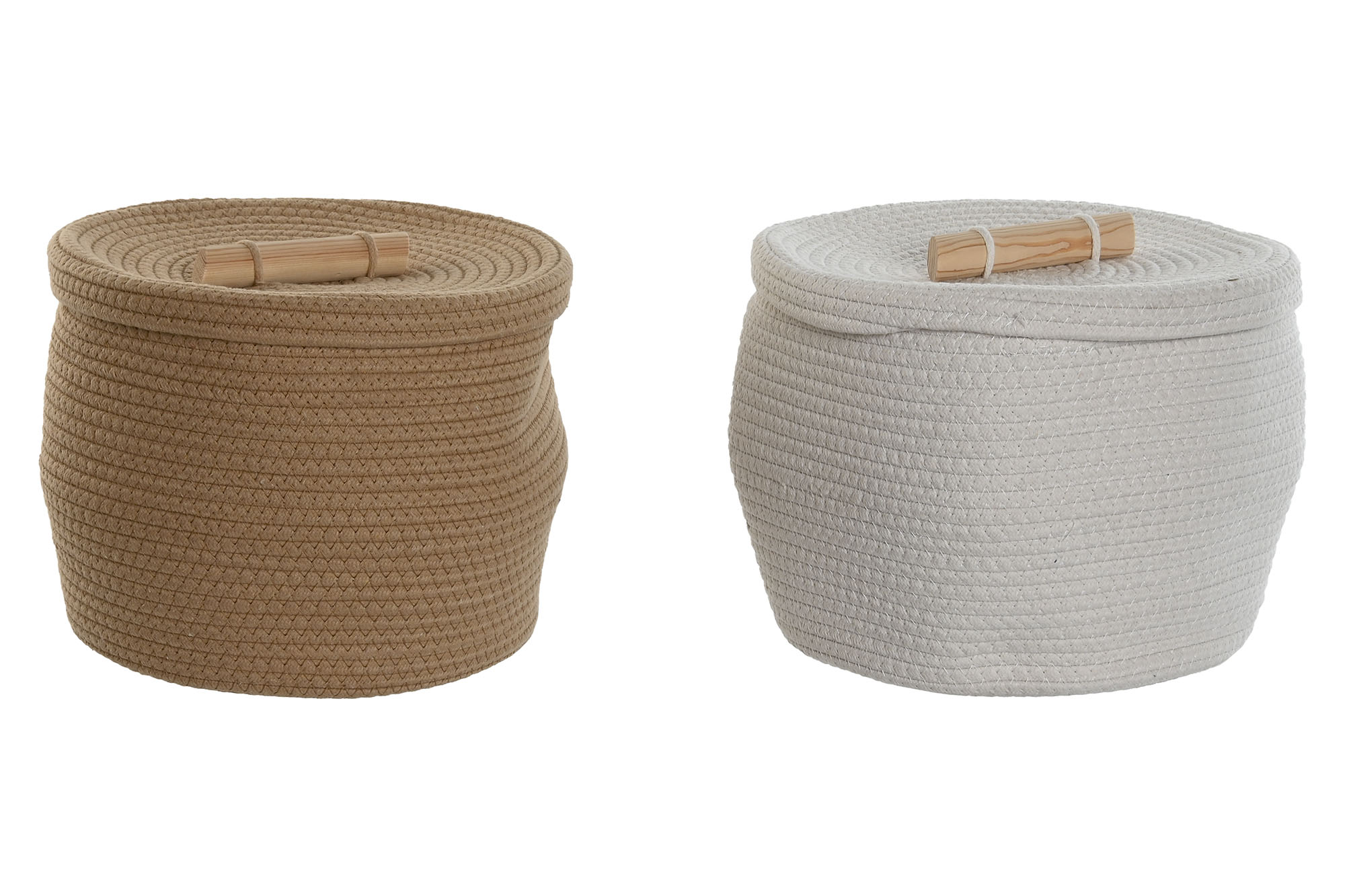 CESTA ALGODON 30X30X24 2 SURT.
