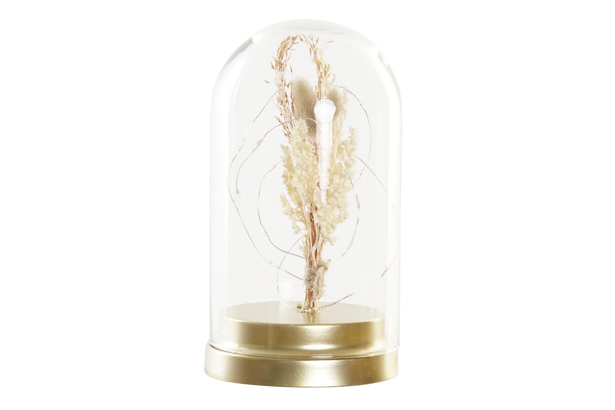 DECORACION LUMINOSA LED CRISTAL 12X12X22 FLOR SECA
