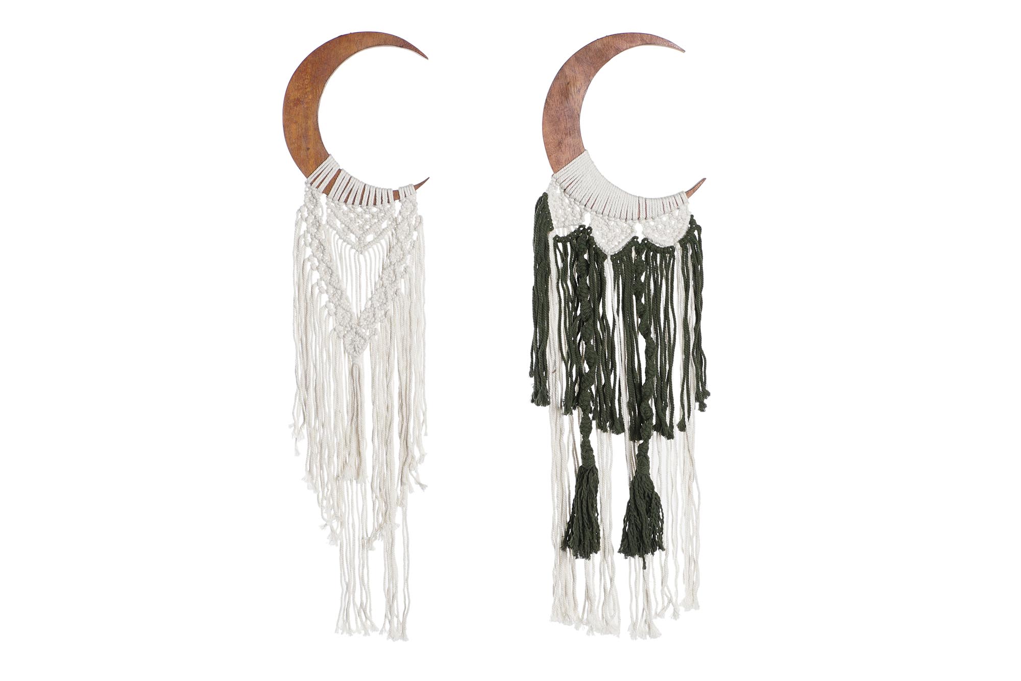 DECORACION COLGANTE MACRAME 21X1X100 2 SURT.