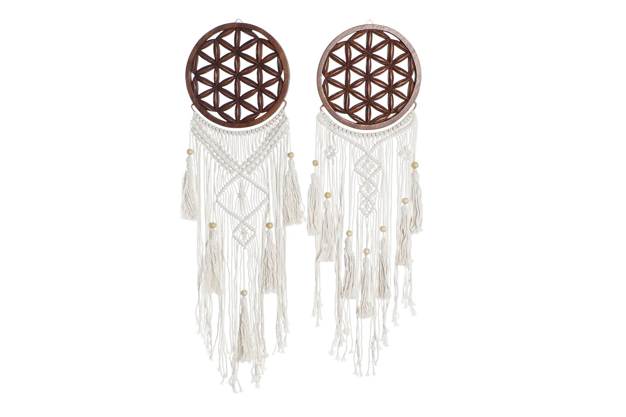 DECORACION COLGANTE MACRAME ACACIA 25X1X93 2 SURT.