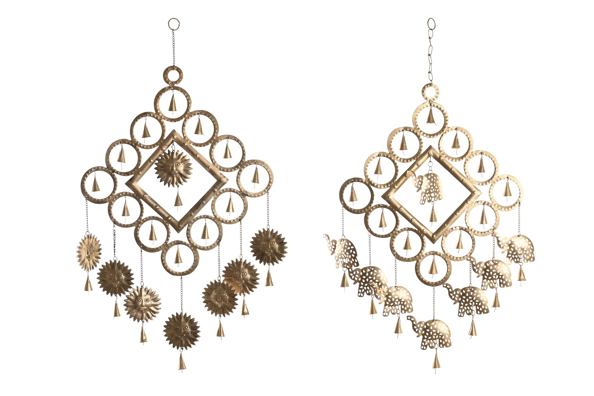 DECORACION COLGANTE METAL 42X1X80 SOL 2 SURT.