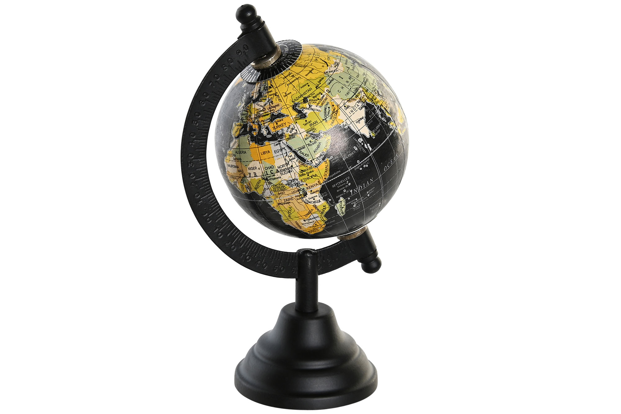 GLOBO TERRAQUEO PVC ALUMINIO 10X7X17 MULTICOLOR