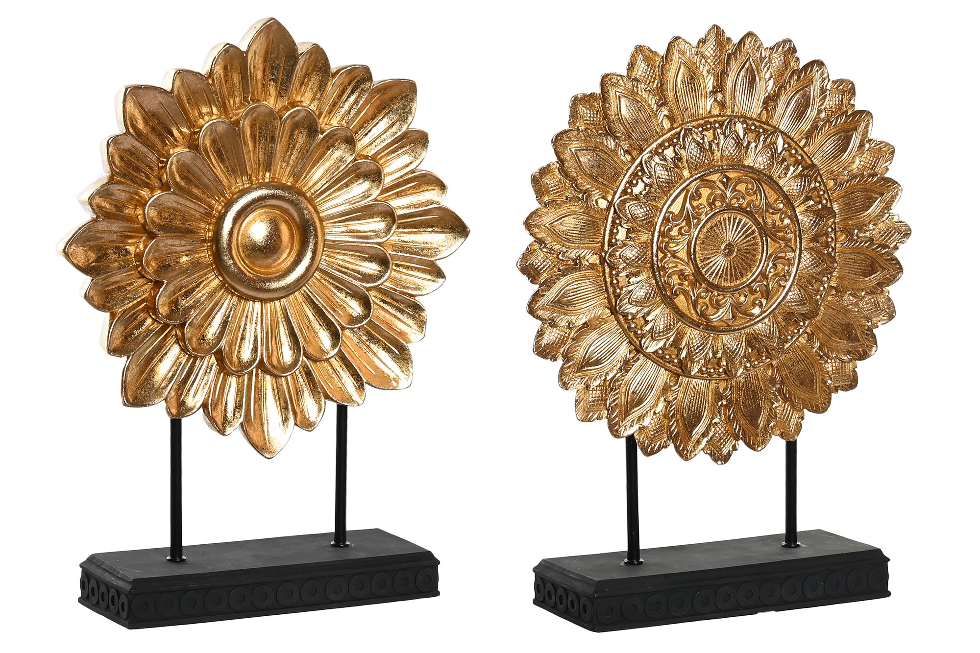 DECORACION RESINA METAL 25X8X34 CIRCULO 2 SURT.
