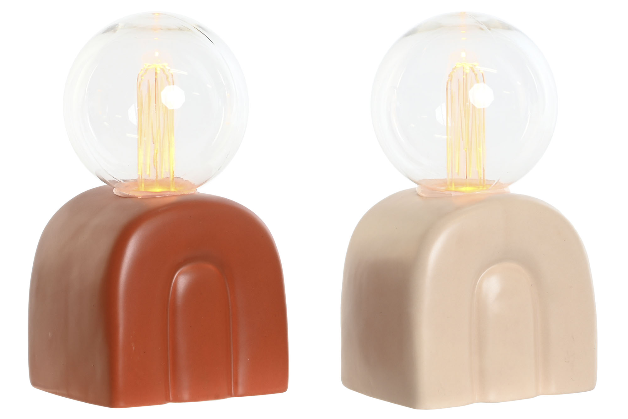 DECORACION LUMINOSA GRES 10X8X16 2 SURT.