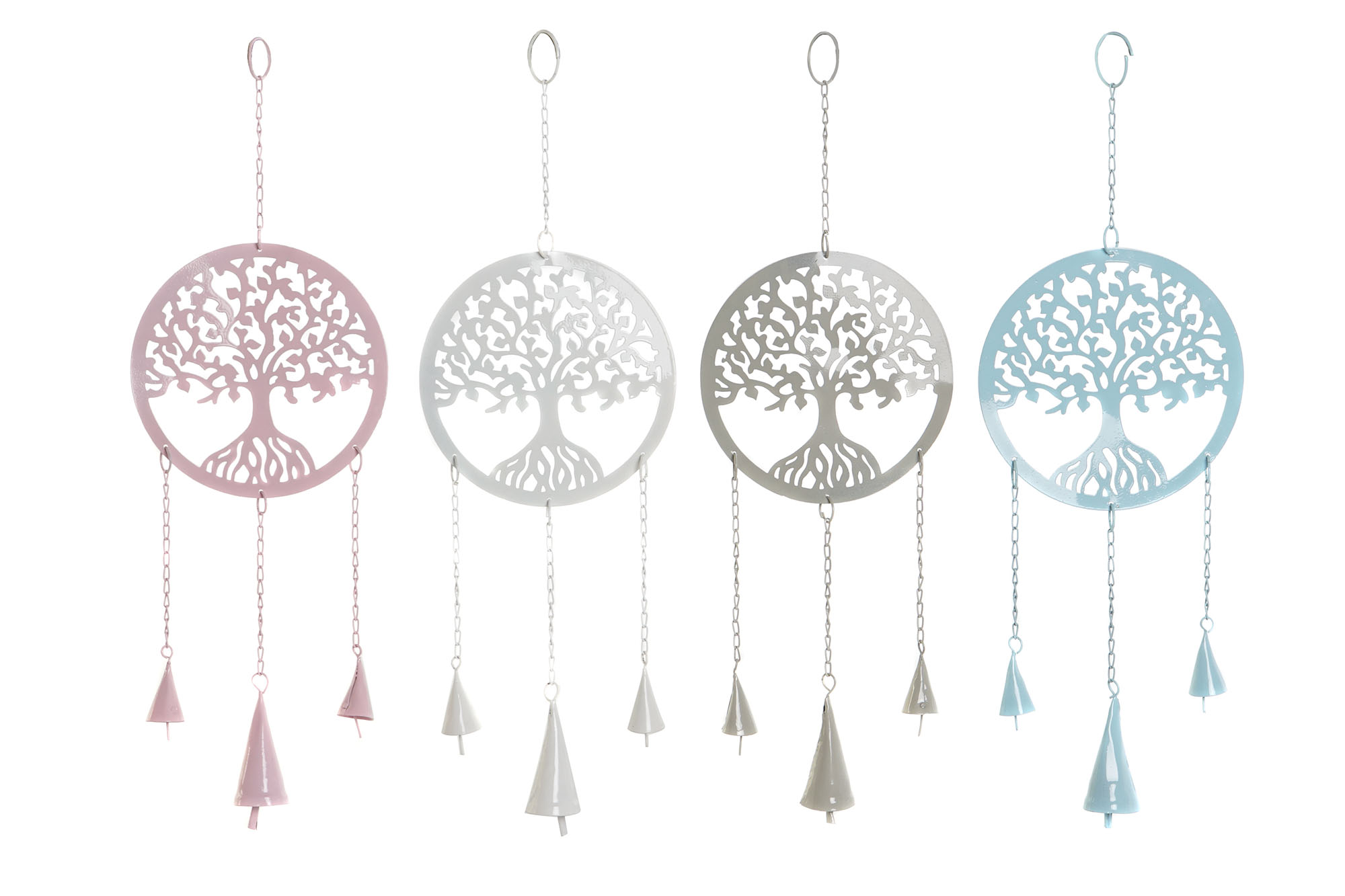 DECORACION COLGANTE METAL 15X3X44 ARBOL DE LA VIDA