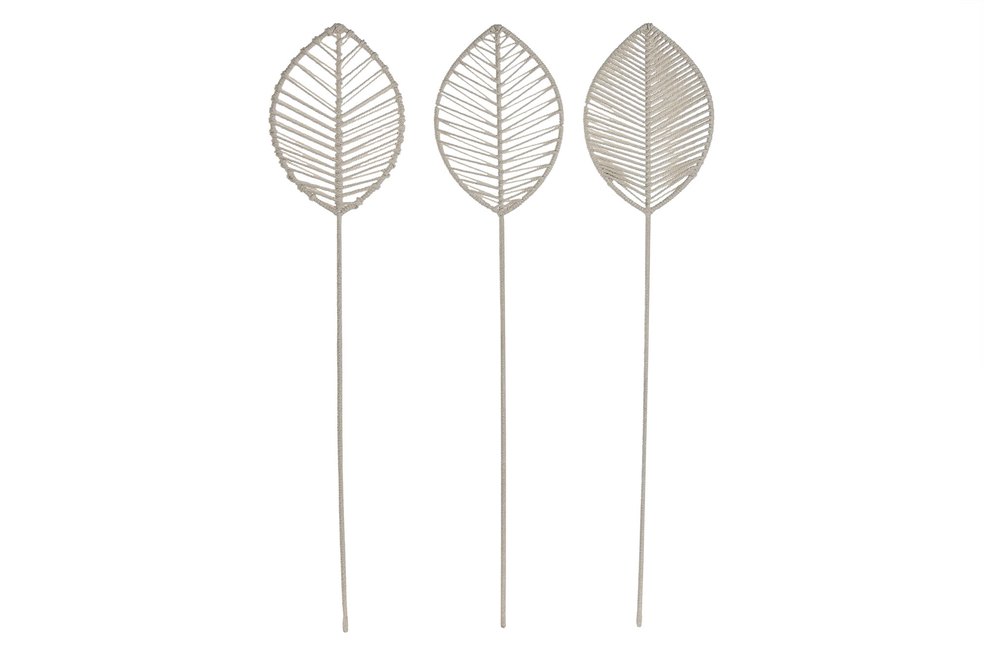 DECORACION ALGODON METAL 22X2X102 HOJA 3 SURT.