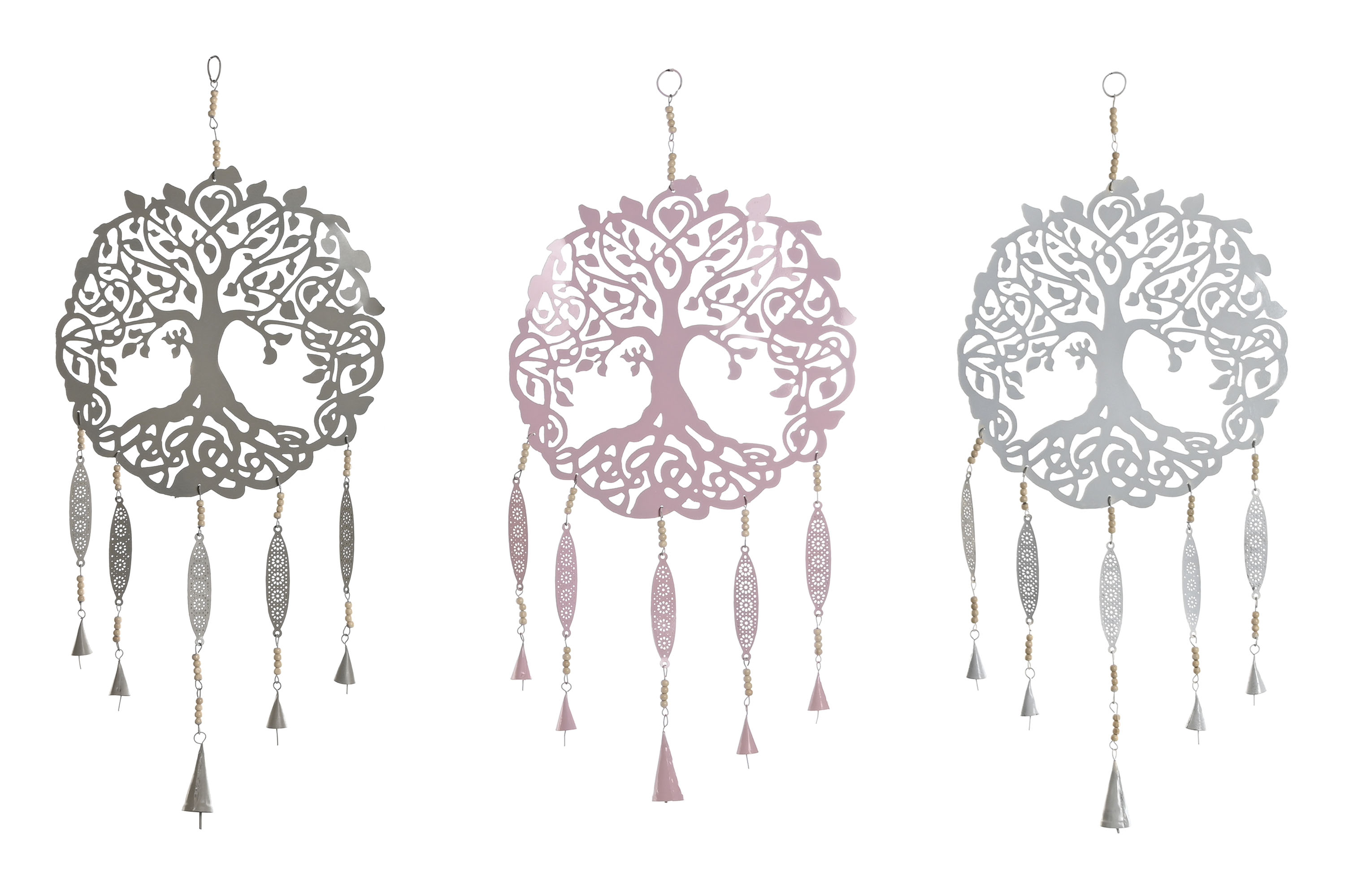 DECORACION COLGANTE HIERRO 33X1X77 ARBOL DE LA VID