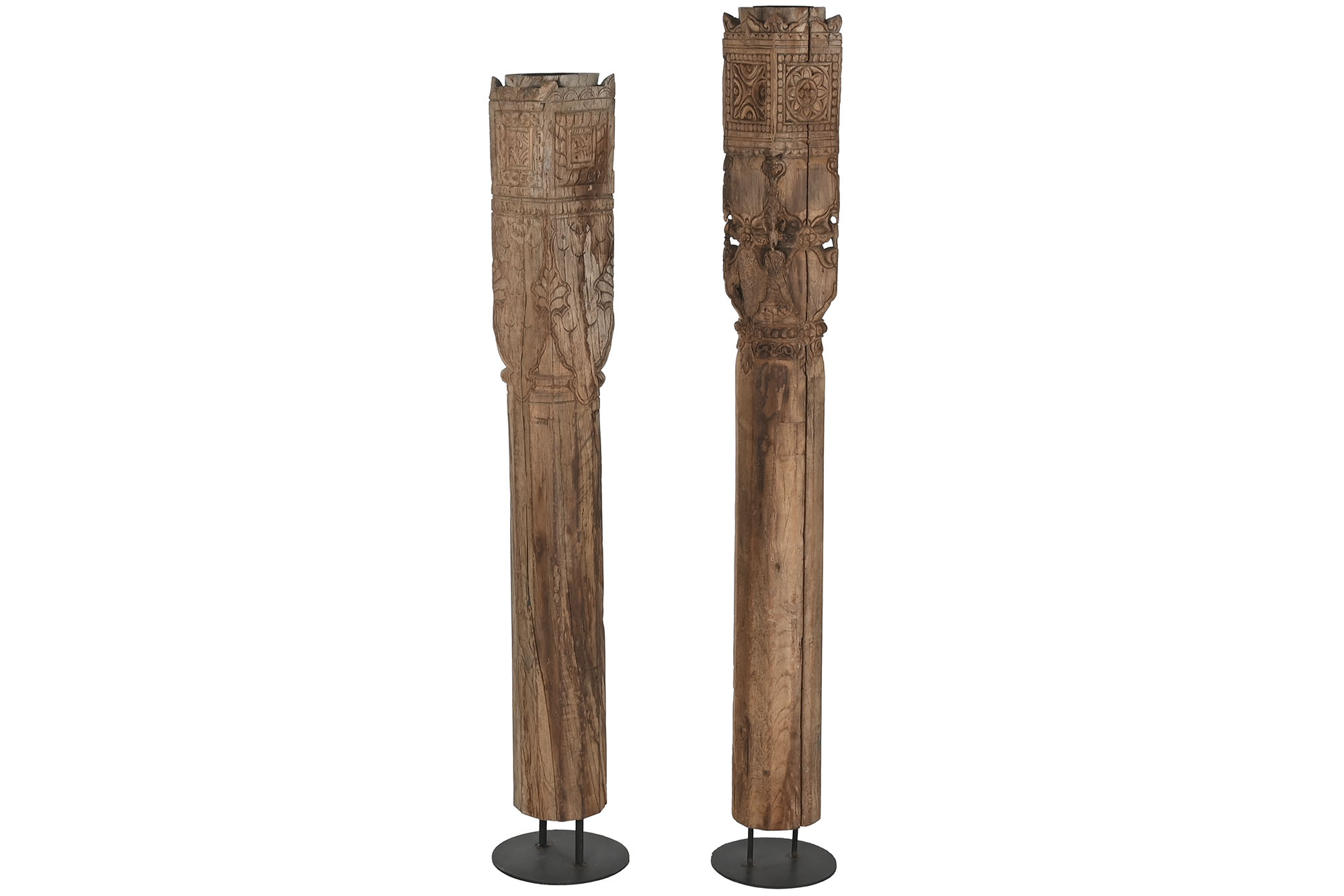 COLUMNA TECA MACIZA 22X22X176 PIEZA UNICA SURTIDA