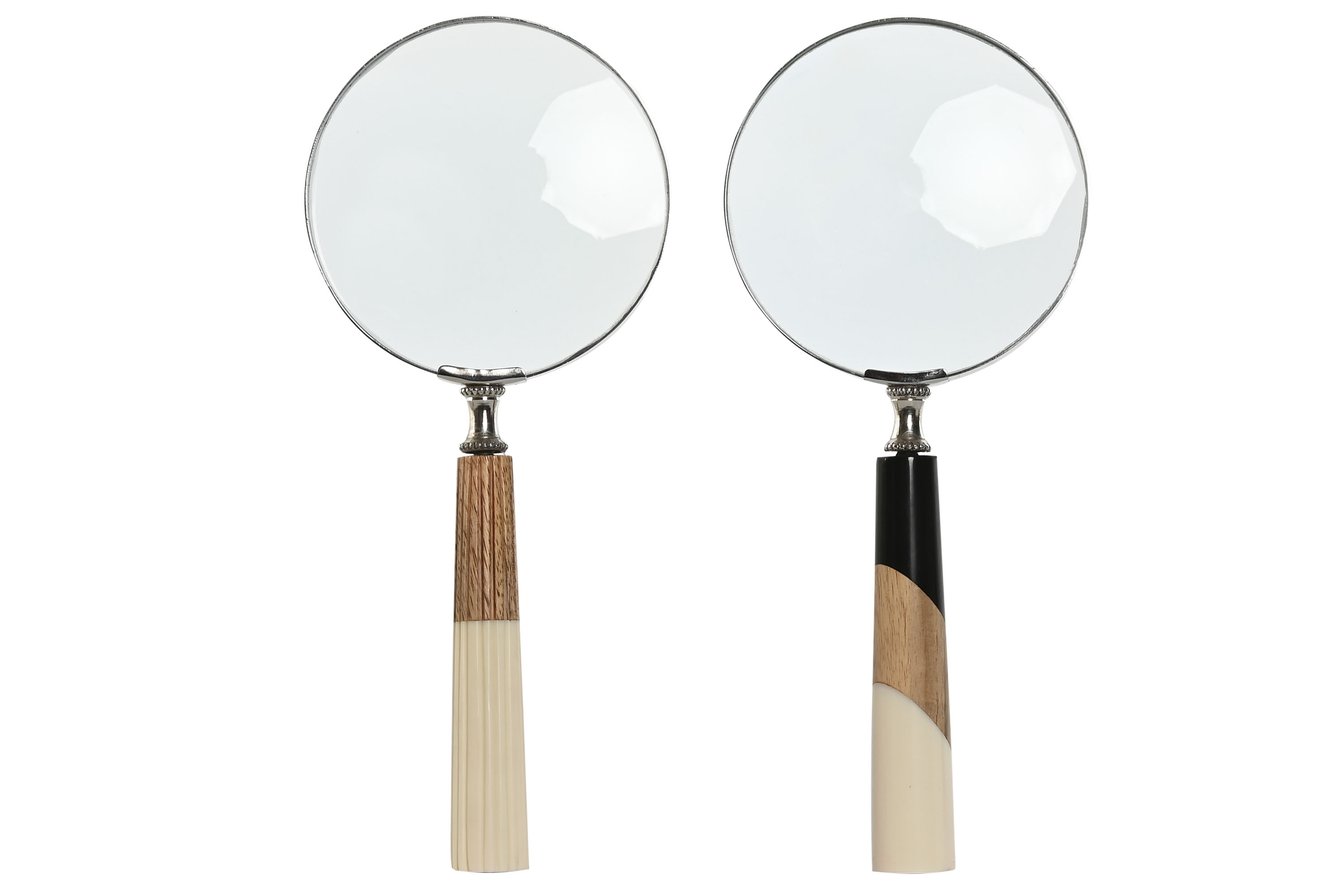 LUPA DE MANO CRISTAL BAMBU 10X2,5X24,5 2 SURT.