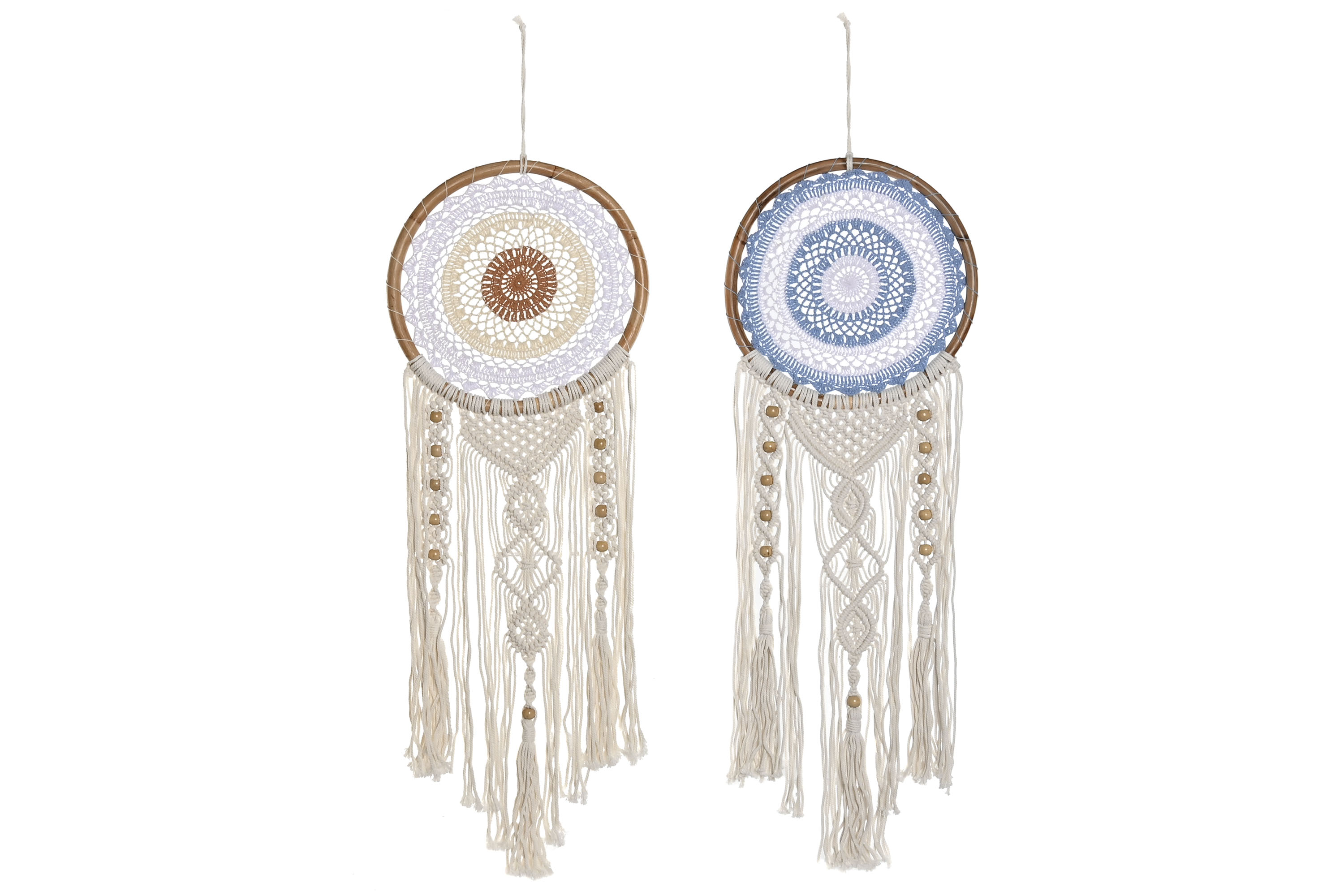 ATRAPASUEÑOS ALGODON 32X1,5X105 MACRAME 2 SURT.