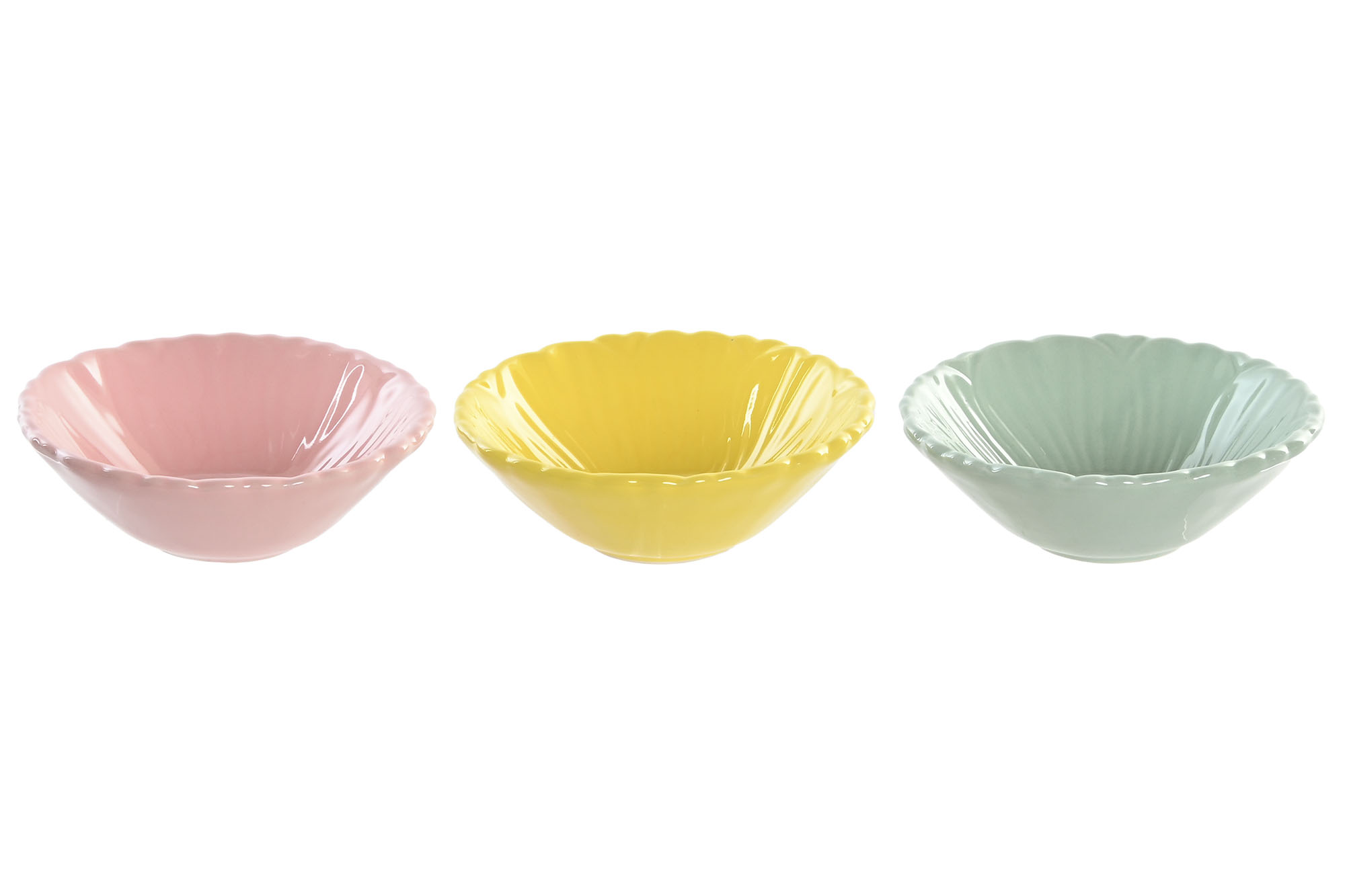 BANDEJA VACIABOLSILLOS CERAMICA 13X13X5 FLOR 3 SUR