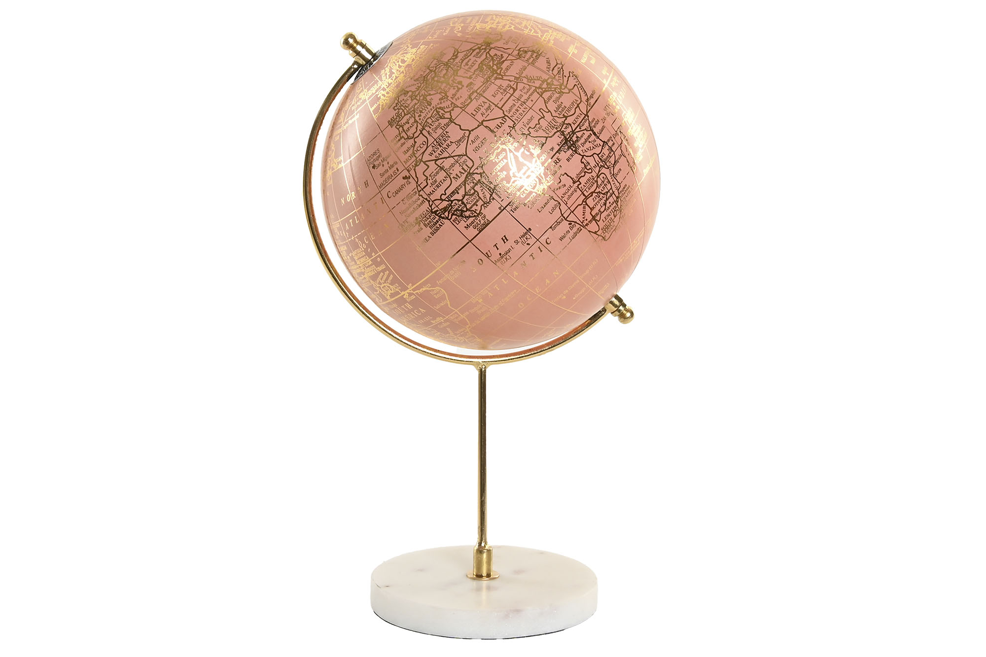 GLOBO TERRAQUEO PVC HIERRO 18X18X30 ROSA