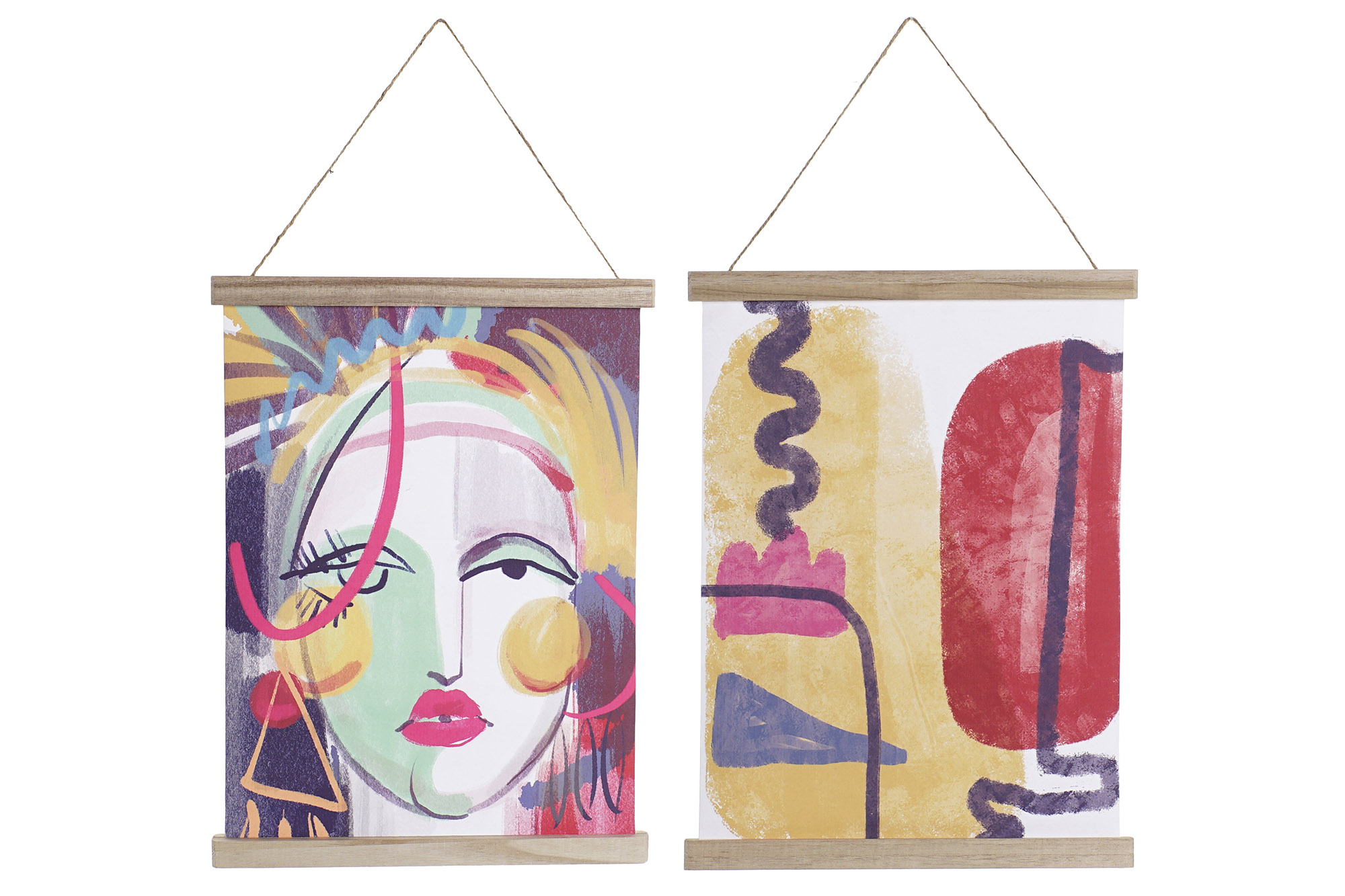 LIENZO MDF 38X1,5X51 ABSTRACTO 2 SURT.
