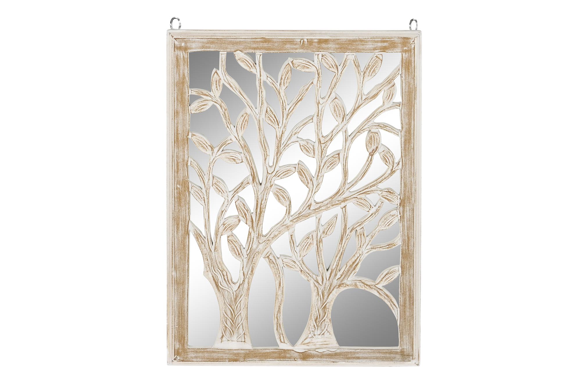 DECORACION PARED MDF ESPEJO 45X2,5X65 ARBOL DECAPE