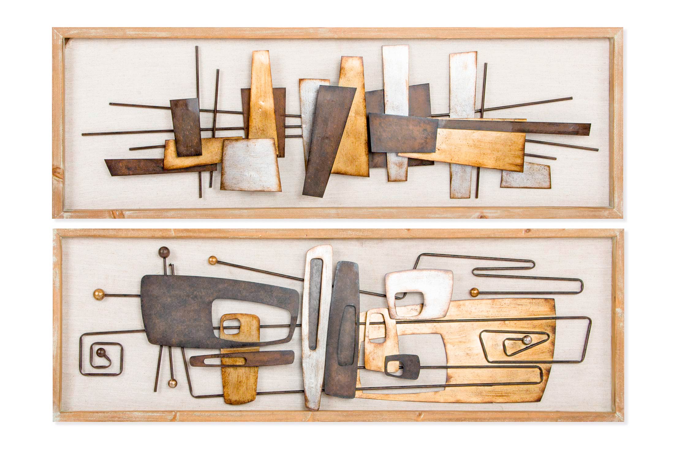 DECORACION PARED ABEDUL 120X40X5,5 ABSTRA 2 SURT.