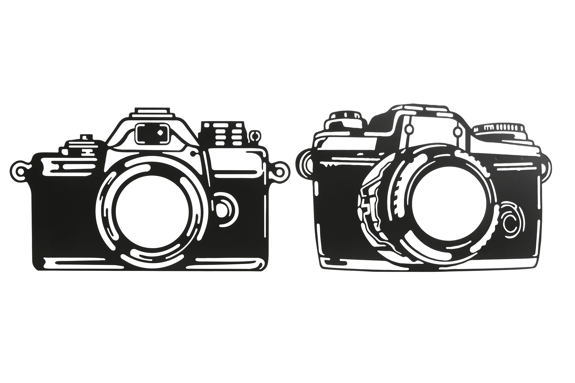 DECORACION PARED METAL 45X1X30 CAMARA 2 SURT.