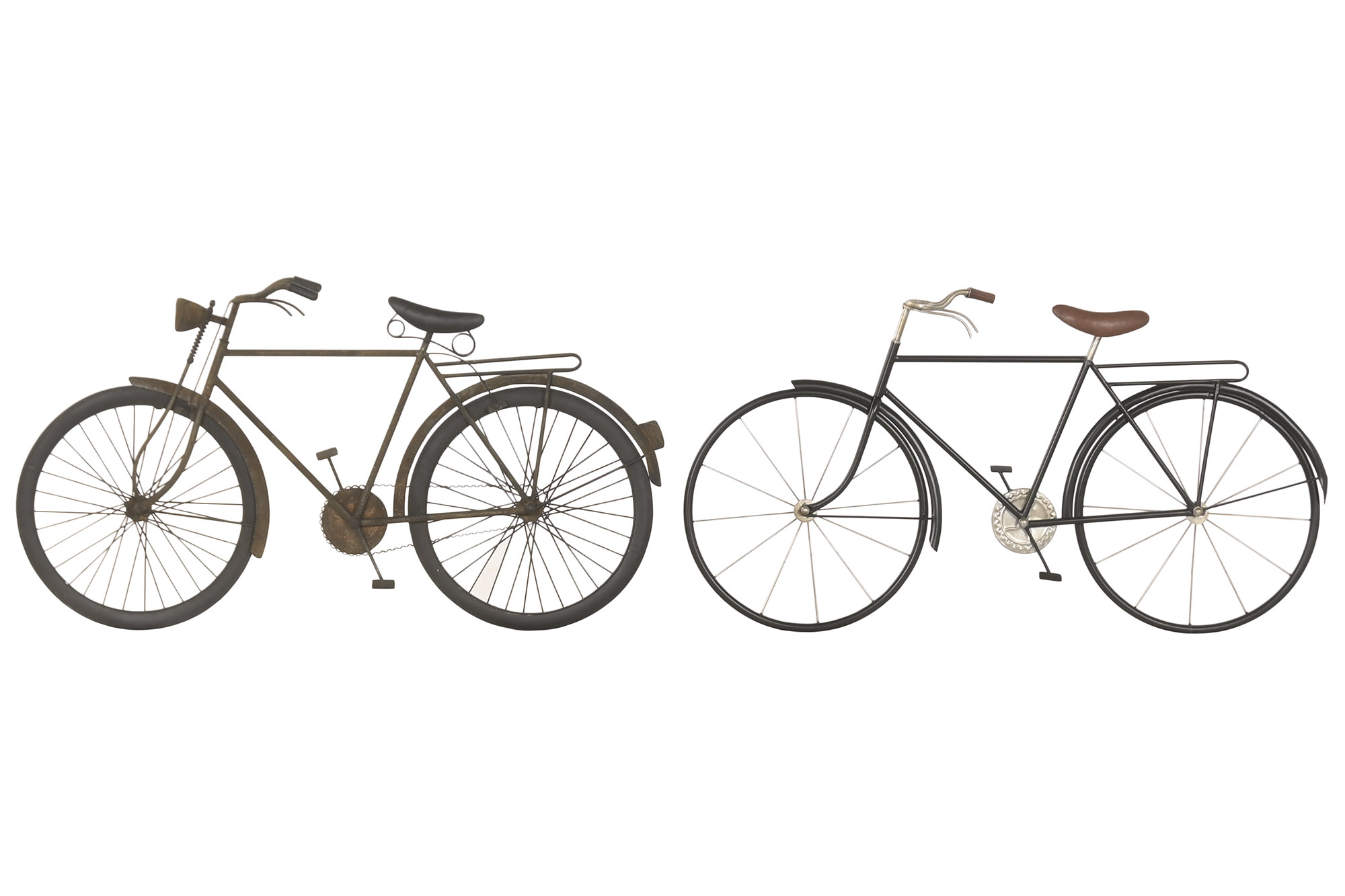 DECORACION PARED METAL 87X5X45 BICICLETA VINTAGE 2