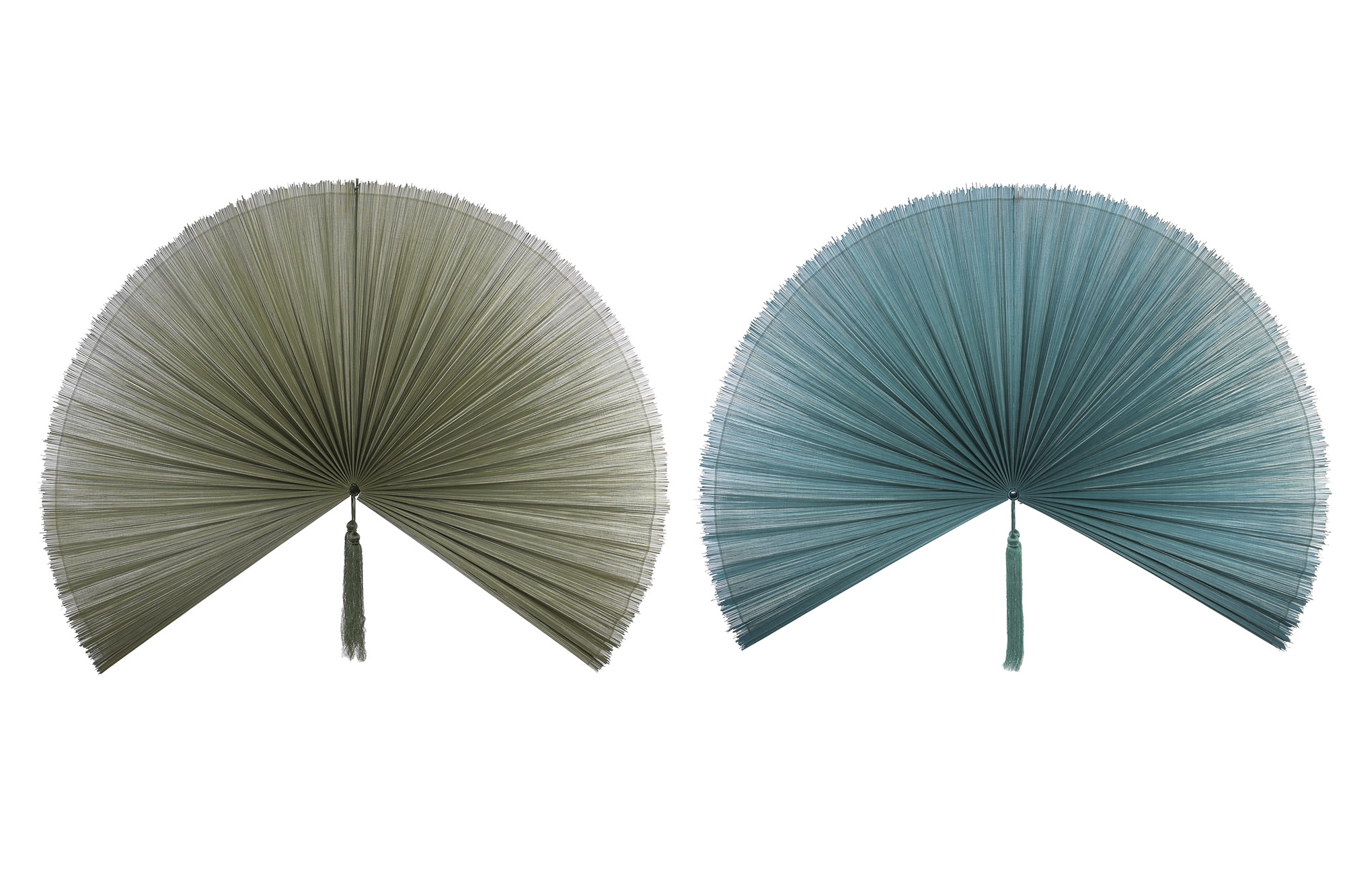 DECORACION PARED BAMBU 140X4X70 ABANICO 2 SURT.