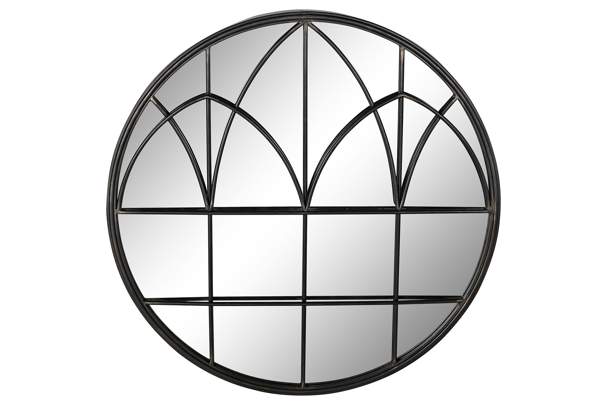 ESPEJO METAL ESPEJO 76X4X76 NEGRO