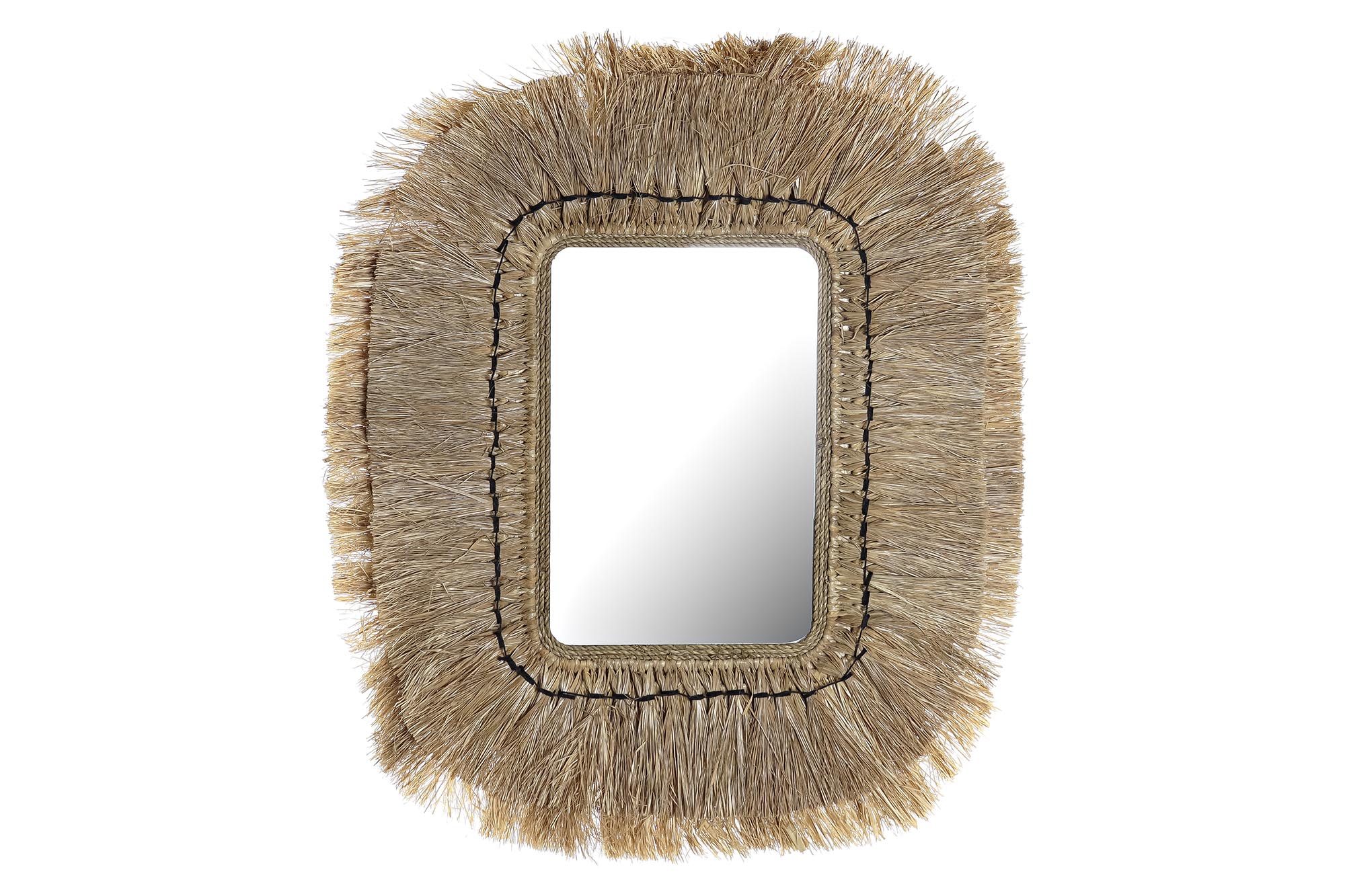 ESPEJO YUTE CRISTAL 50X2X60 NATURAL