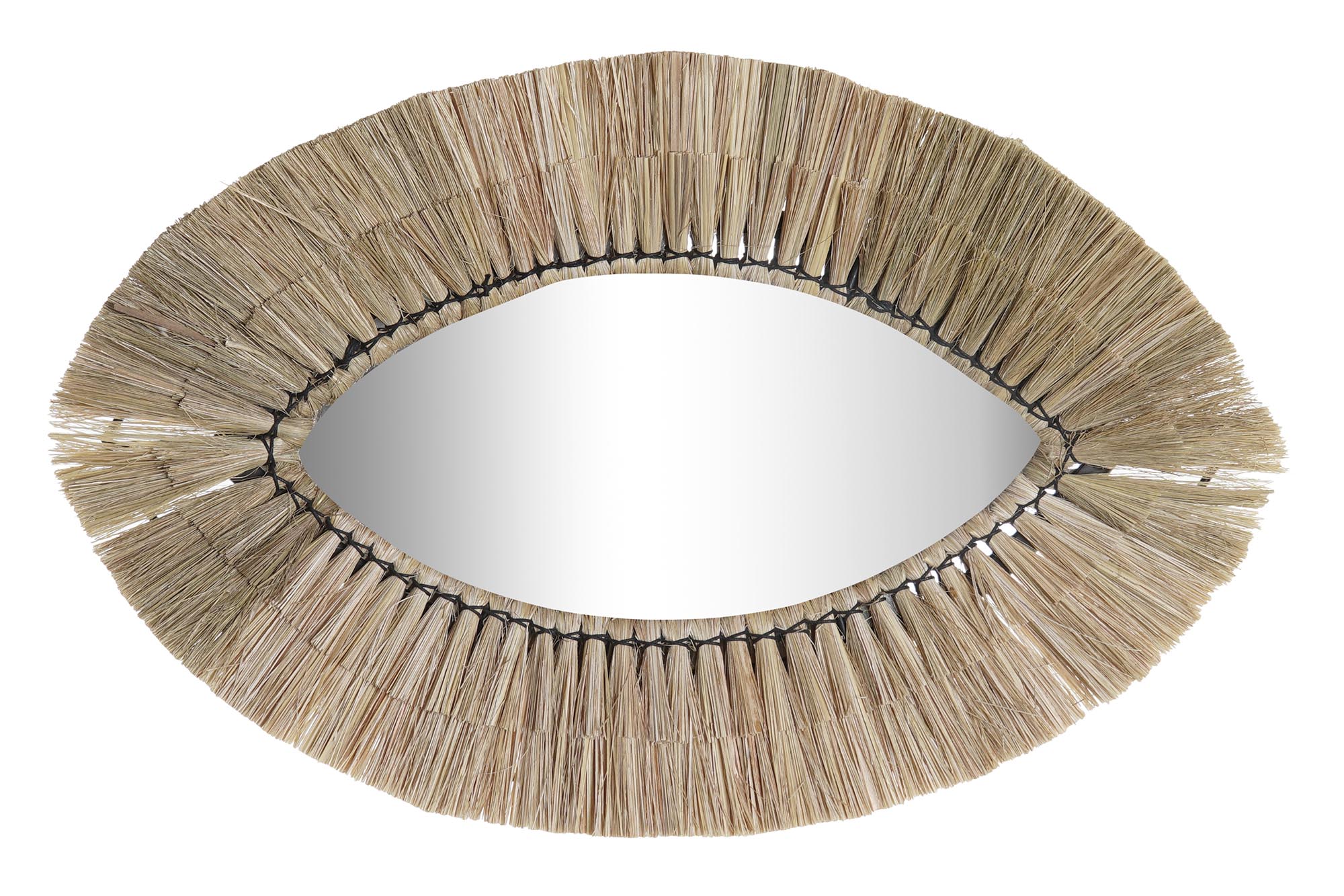 ESPEJO YUTE CRISTAL 54X3X34 NATURAL