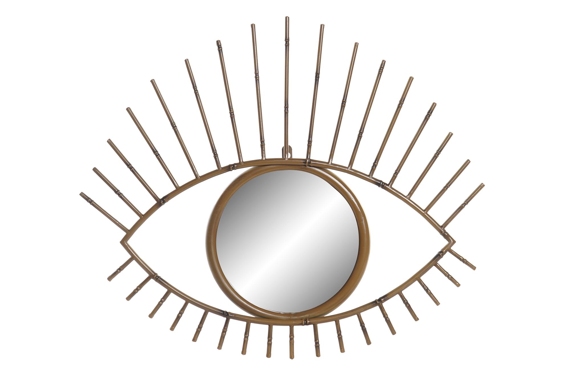 ESPEJO METAL 63X4X53 OJO NATURAL