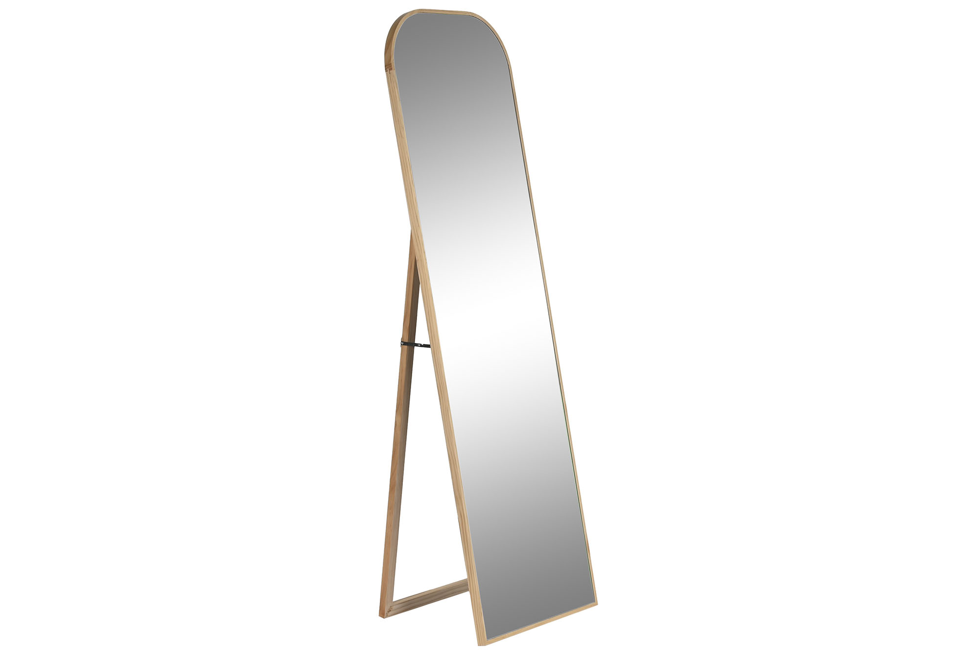 ESPEJO VESTIDOR PINO CRISTAL 50X40X160 NATURAL