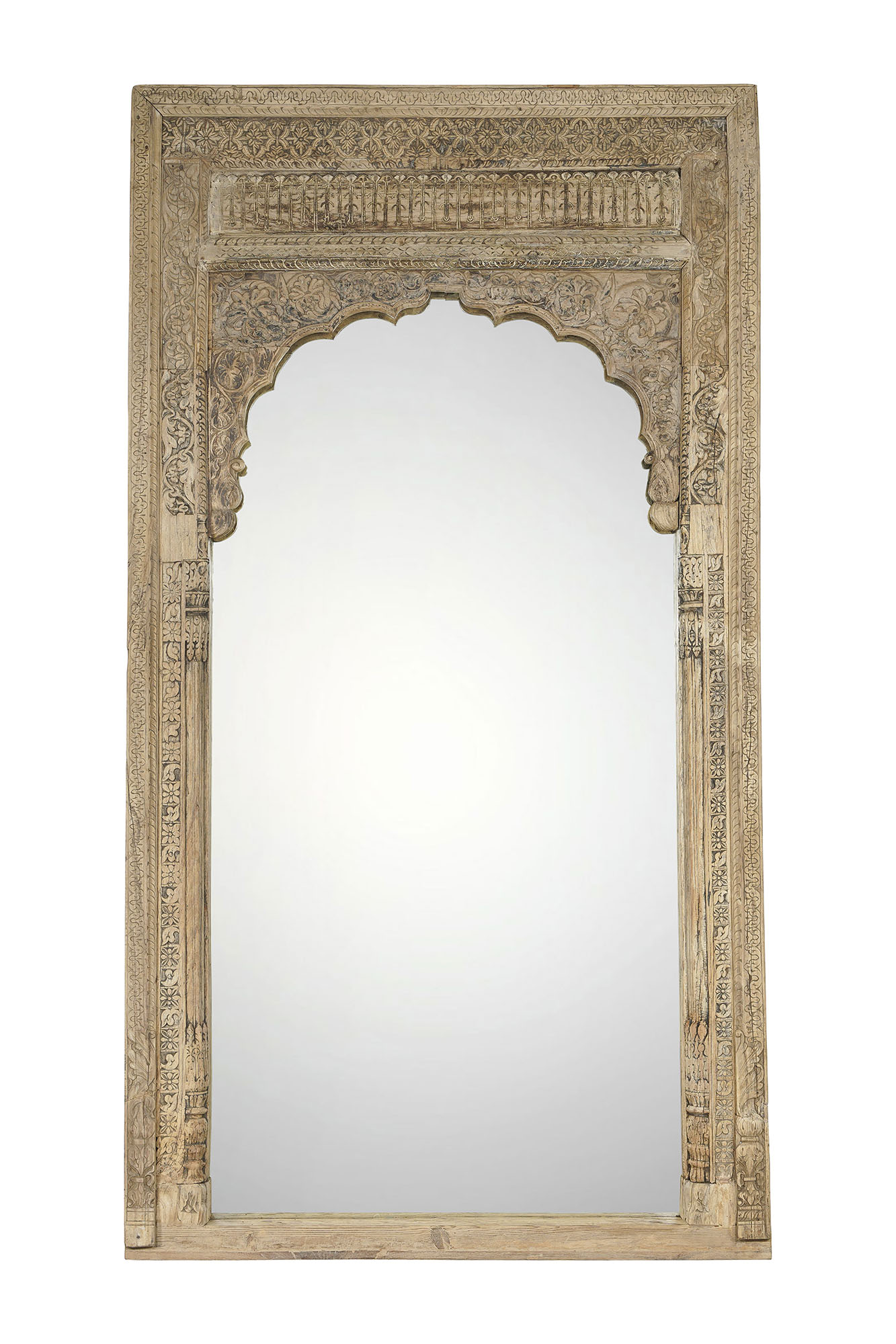 ESPEJO TECA 160X18X288 PIEZA UNICA NATURAL